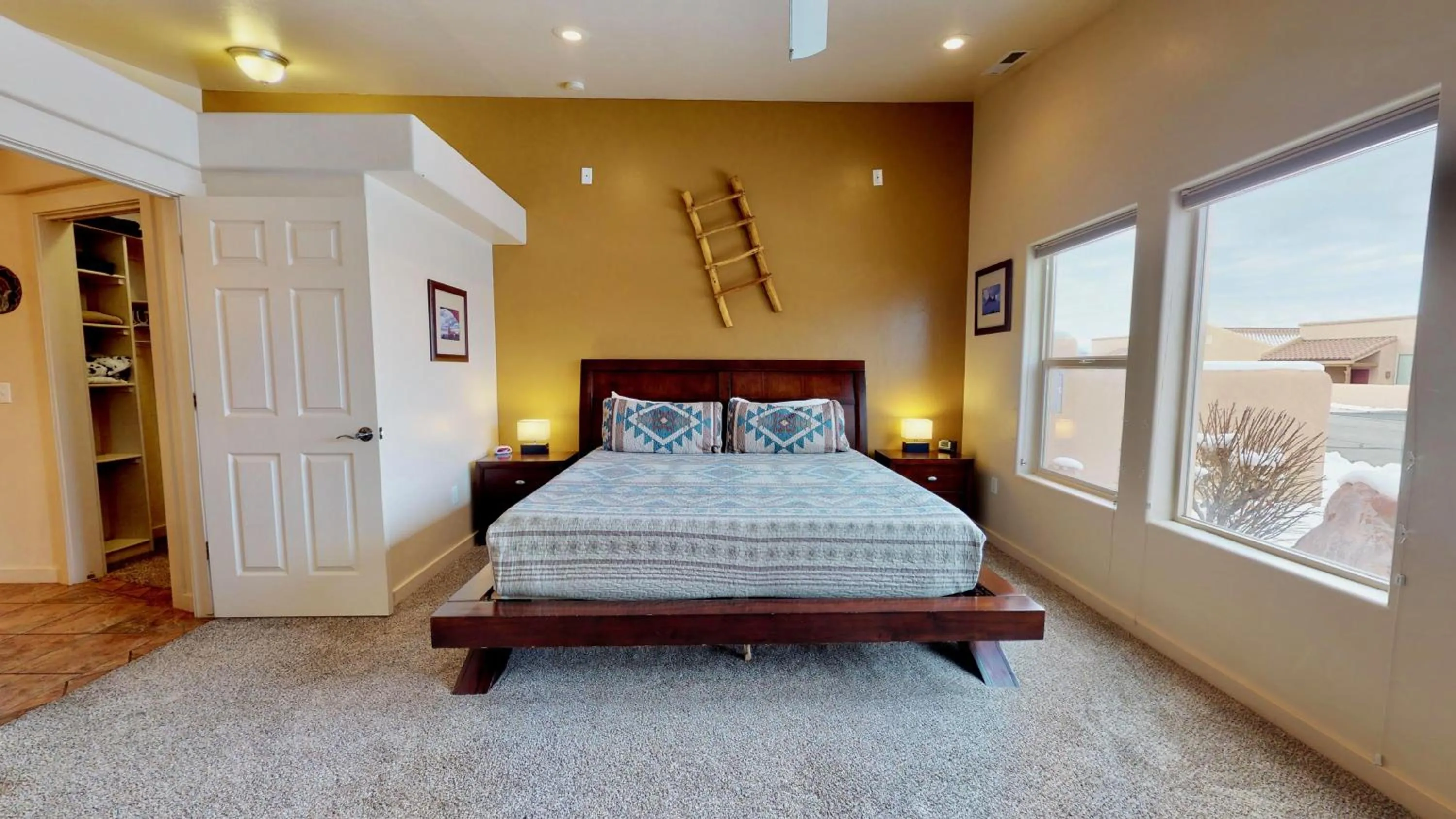 Bed in Desert Oasis #X1