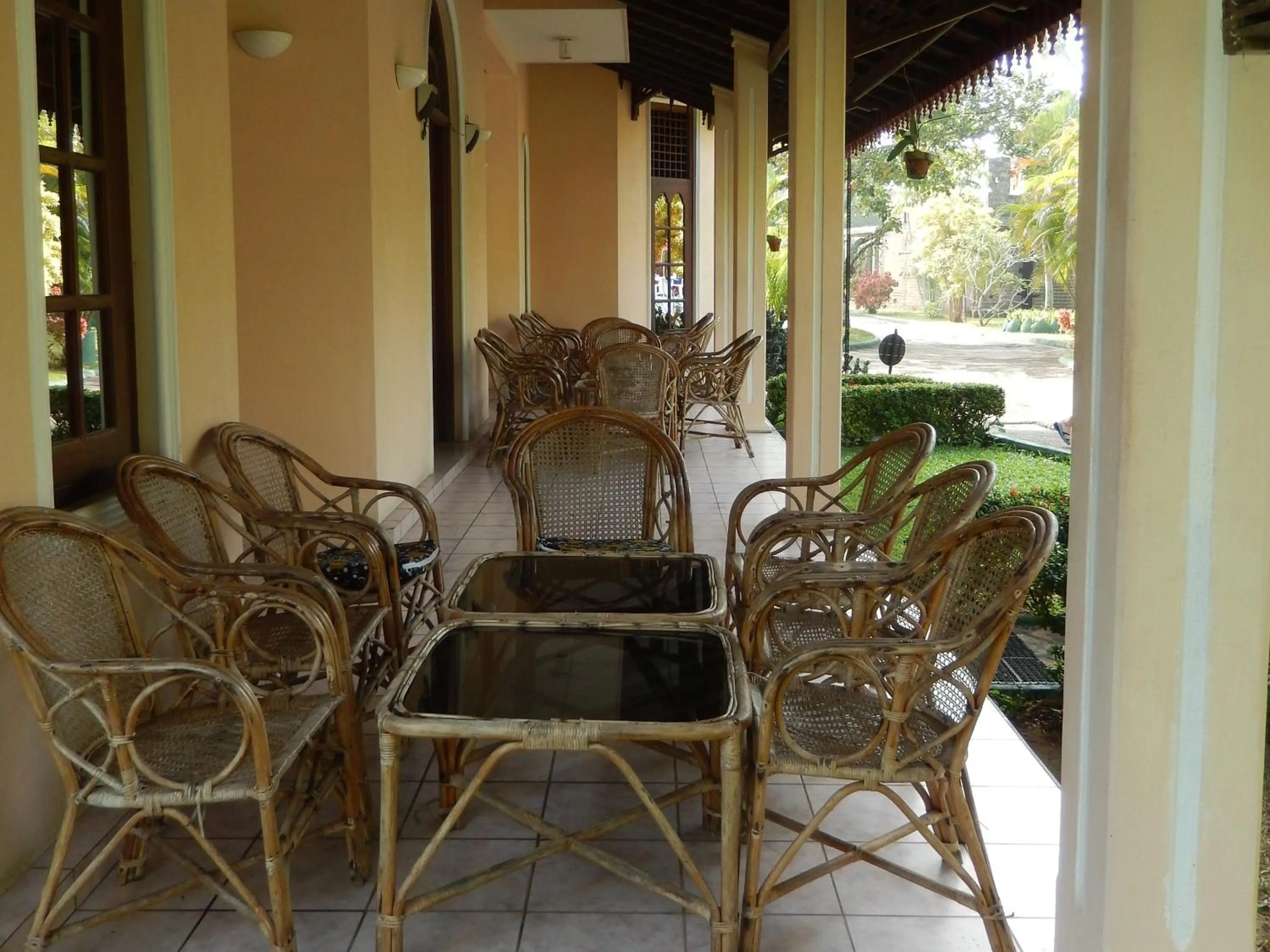 Patio in Villa Ranmenika