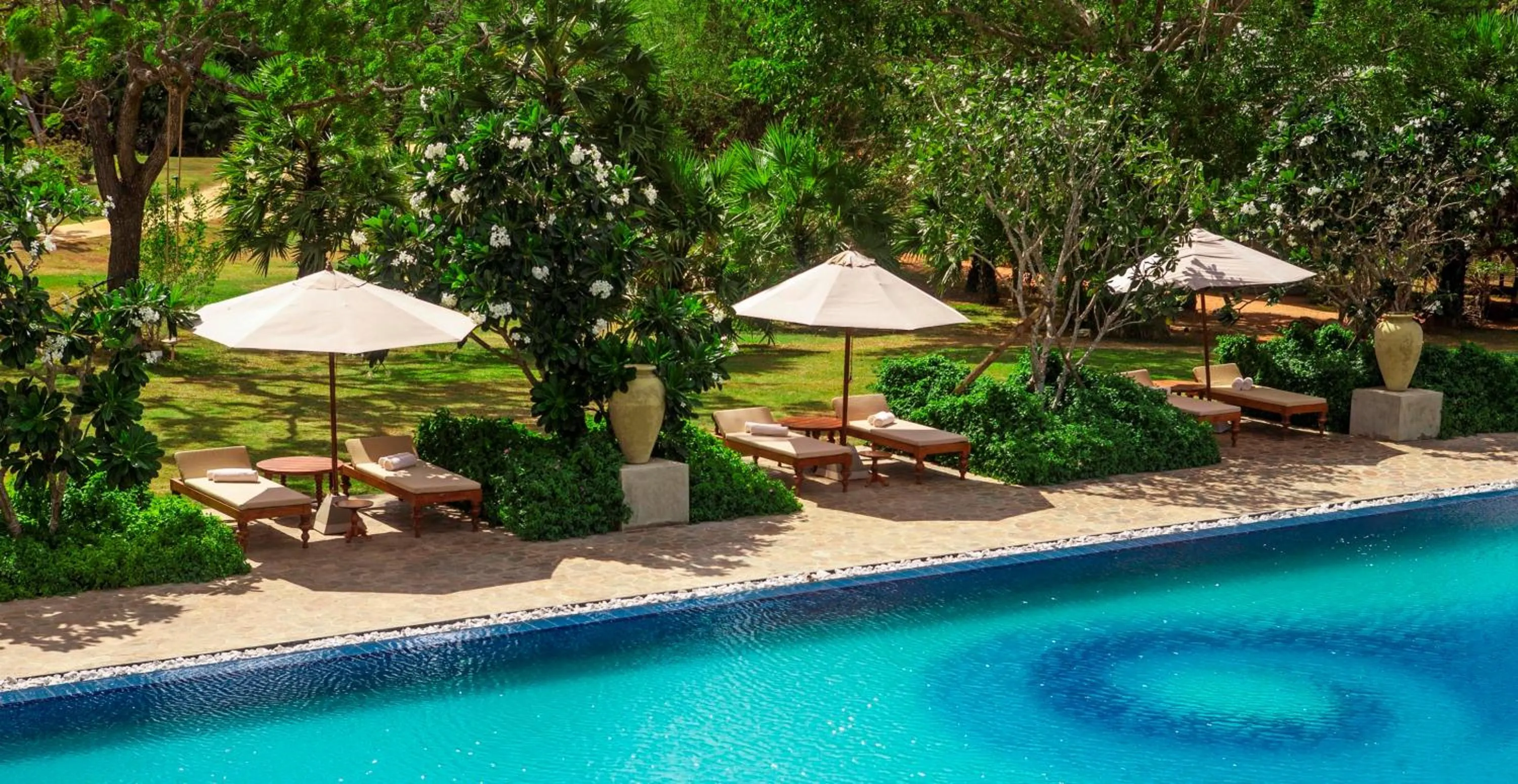 Swimming pool in Uga Ulagalla - Anuradhapura