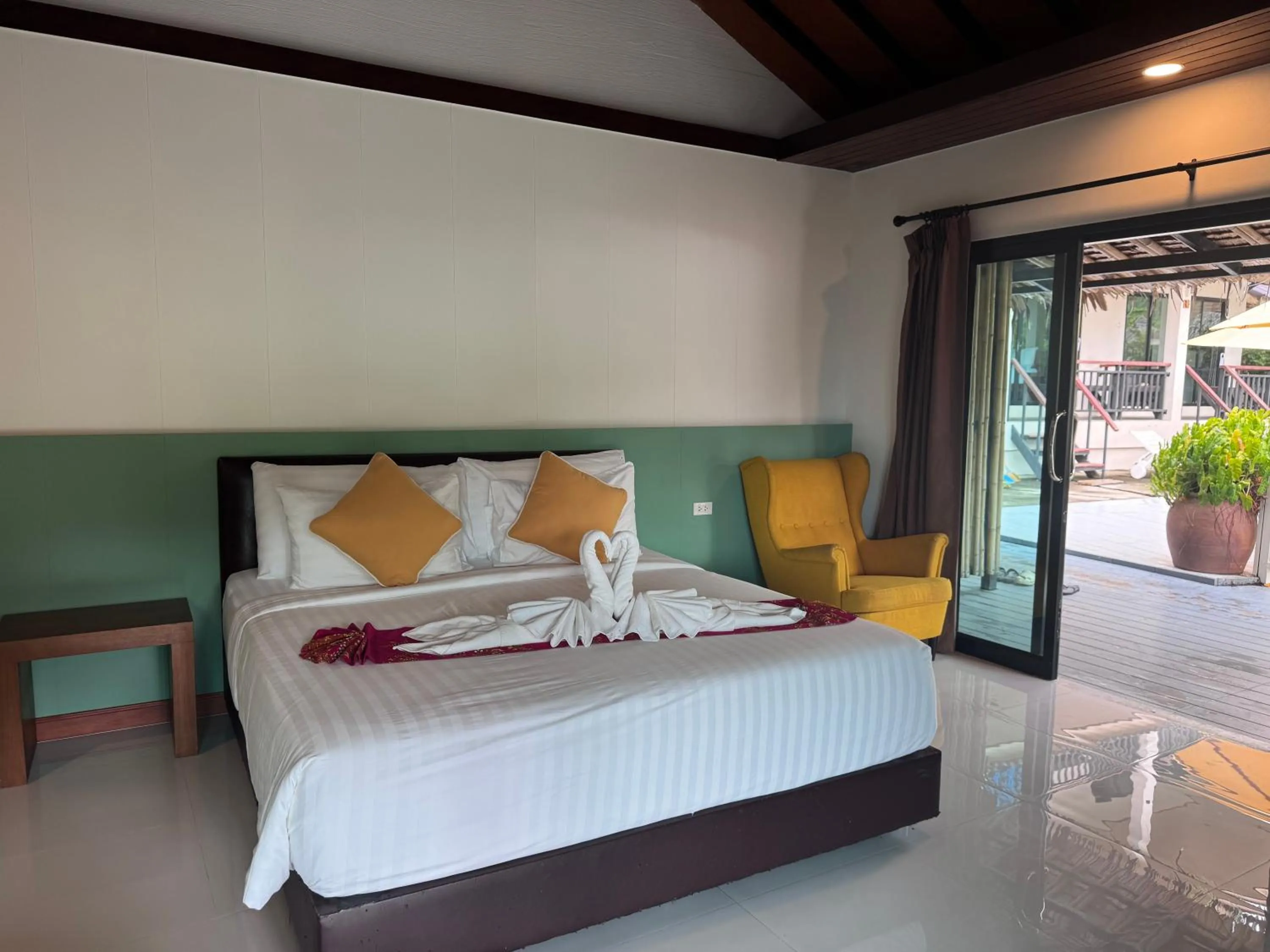 Bedroom, Bed in Chunut House Resort