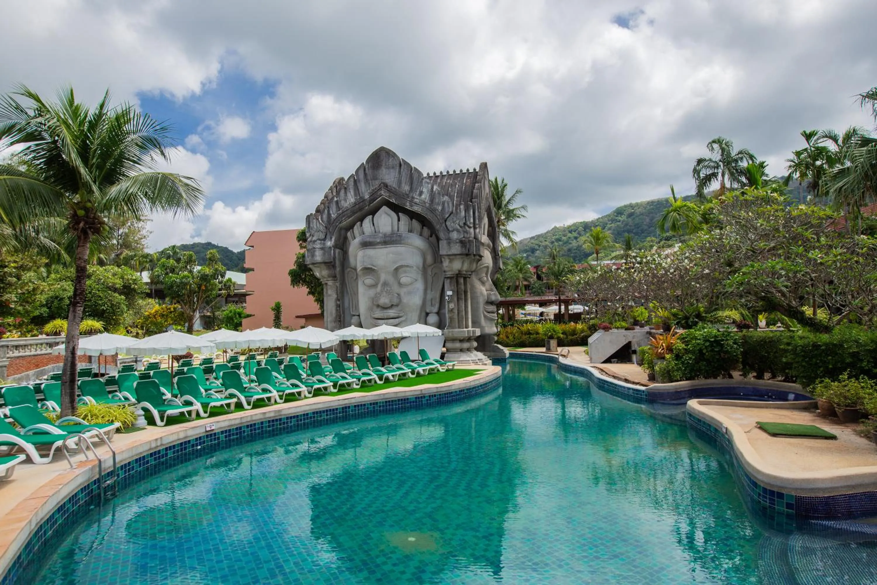Swimming pool in Phuket Orchid Resort and Spa