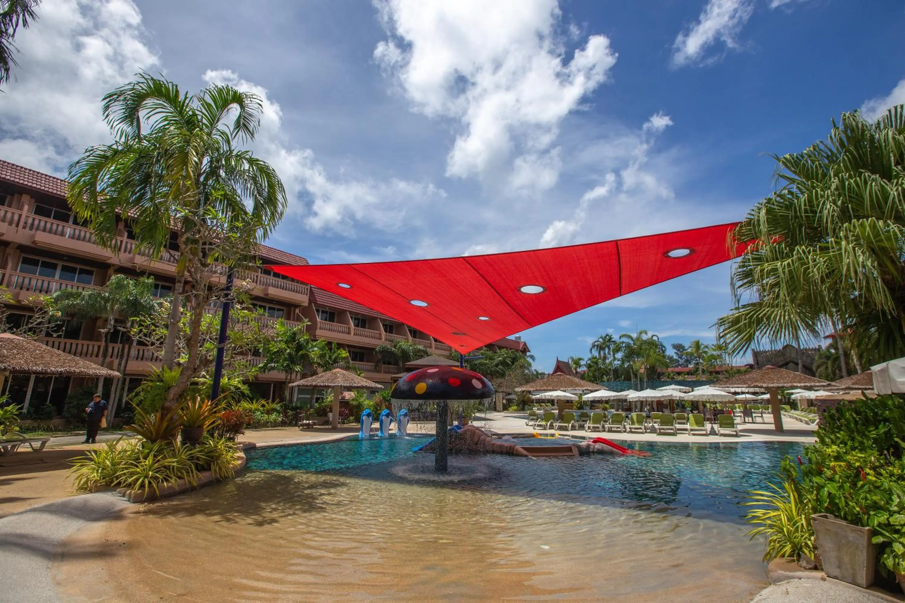 Swimming pool in Phuket Orchid Resort and Spa