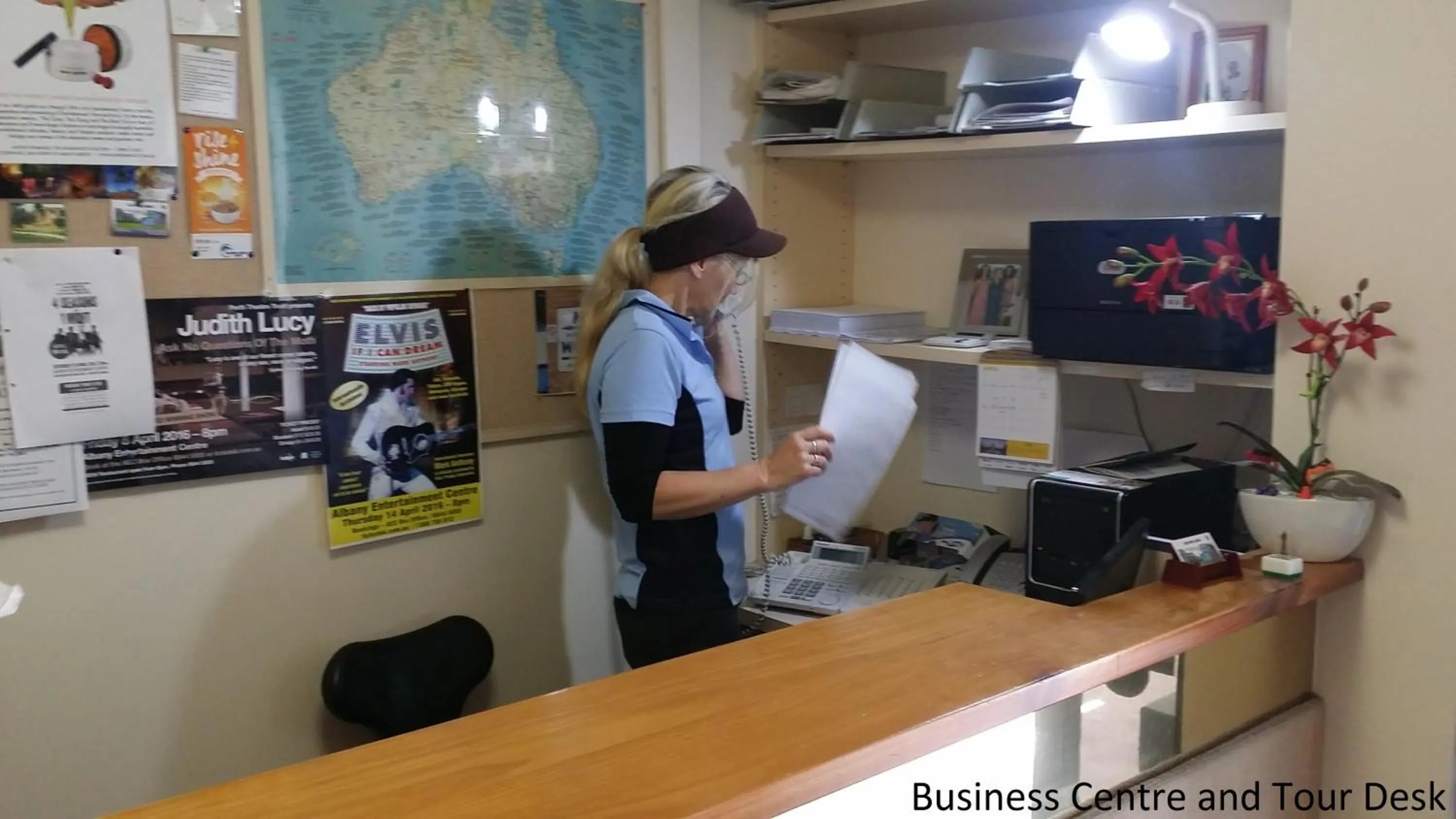 Lobby or reception in Dolphin Lodge Albany - Self Contained Apartments at Middleton Beach