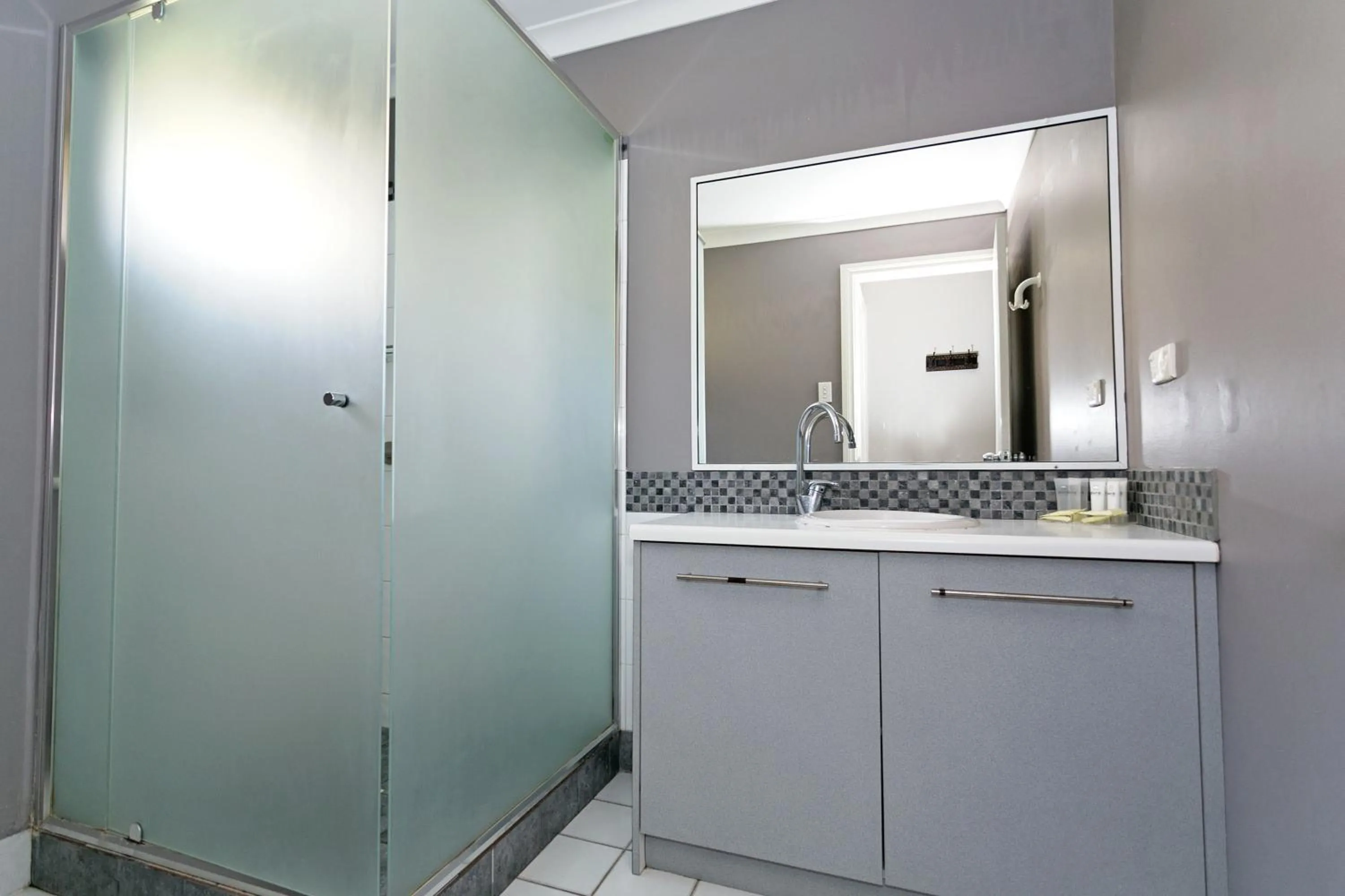 Bathroom in Dolphin Lodge Albany - Self Contained Apartments at Middleton Beach