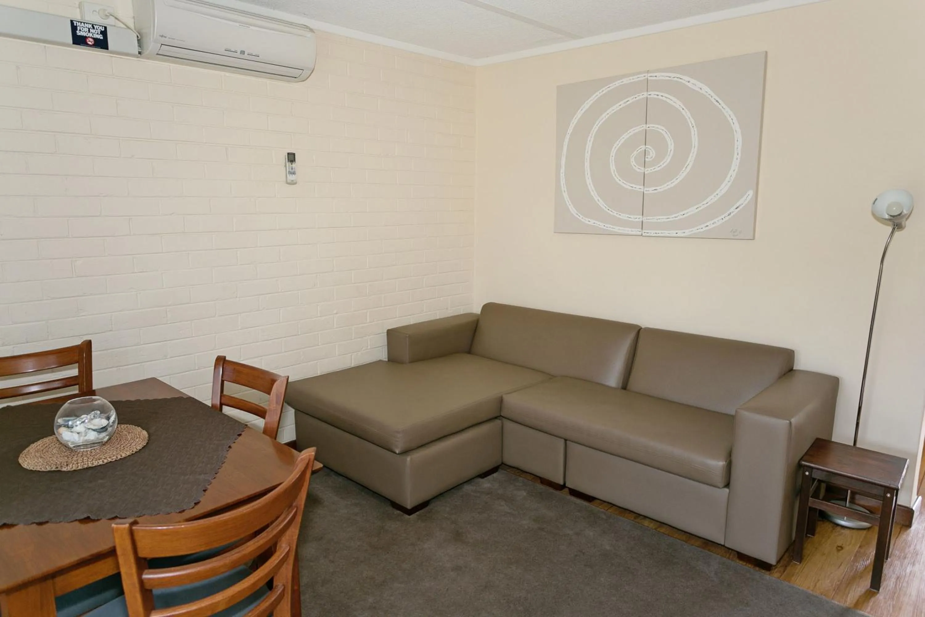 Living room in Dolphin Lodge Albany - Self Contained Apartments at Middleton Beach
