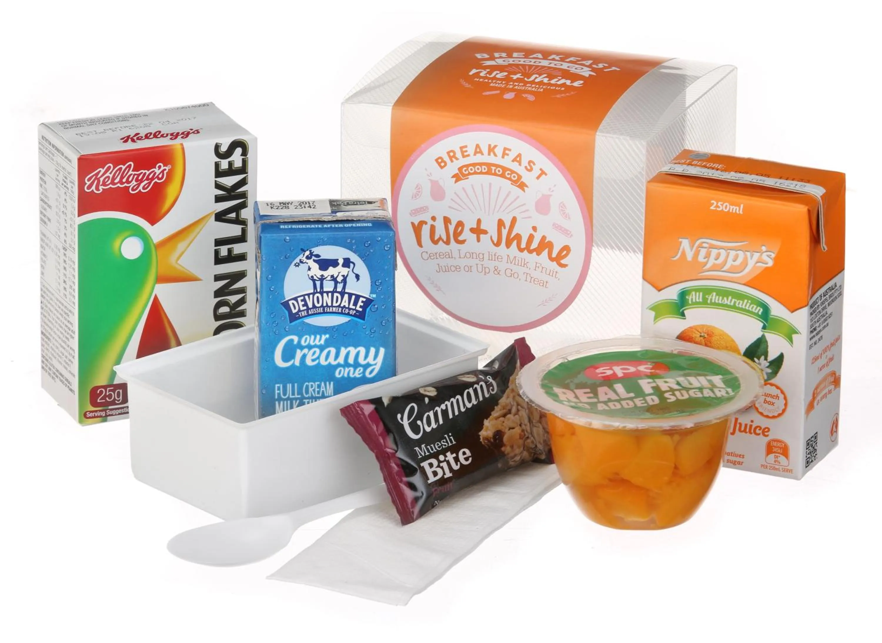 Continental breakfast in Dolphin Lodge Albany - Self Contained Apartments at Middleton Beach