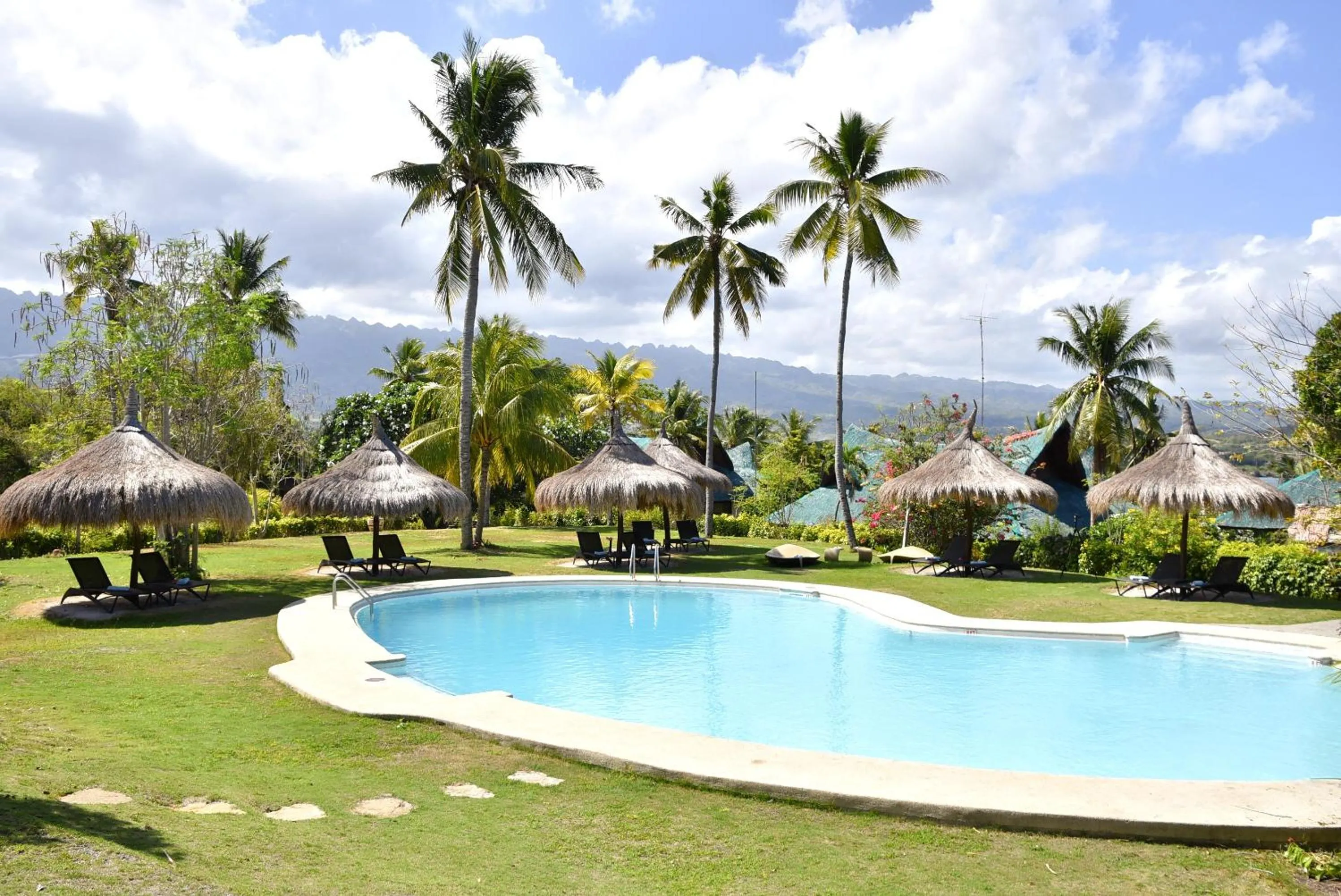 Swimming pool in Badian Island Wellness Resort