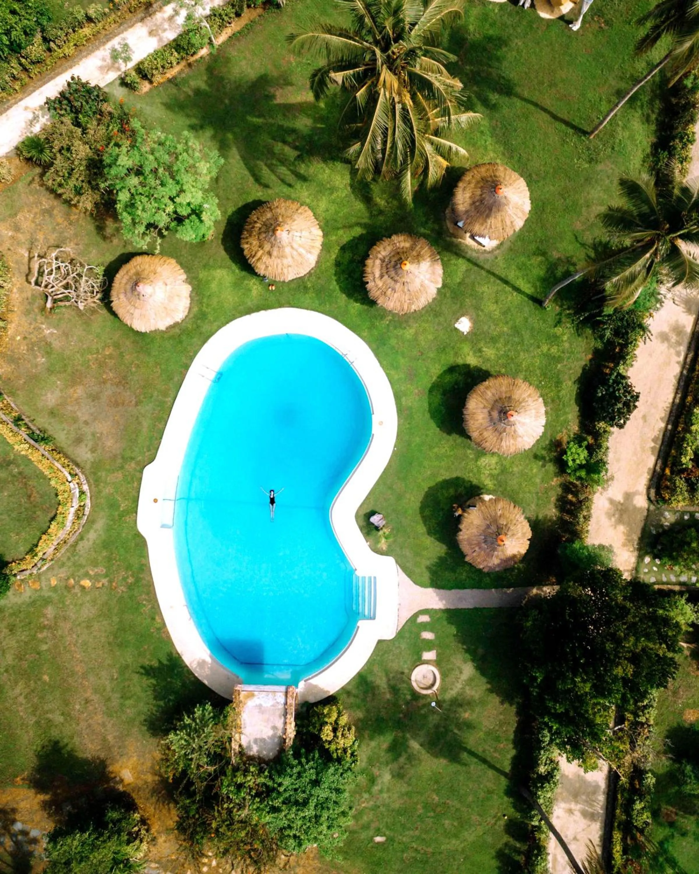 Bird's eye view in Badian Island Wellness Resort