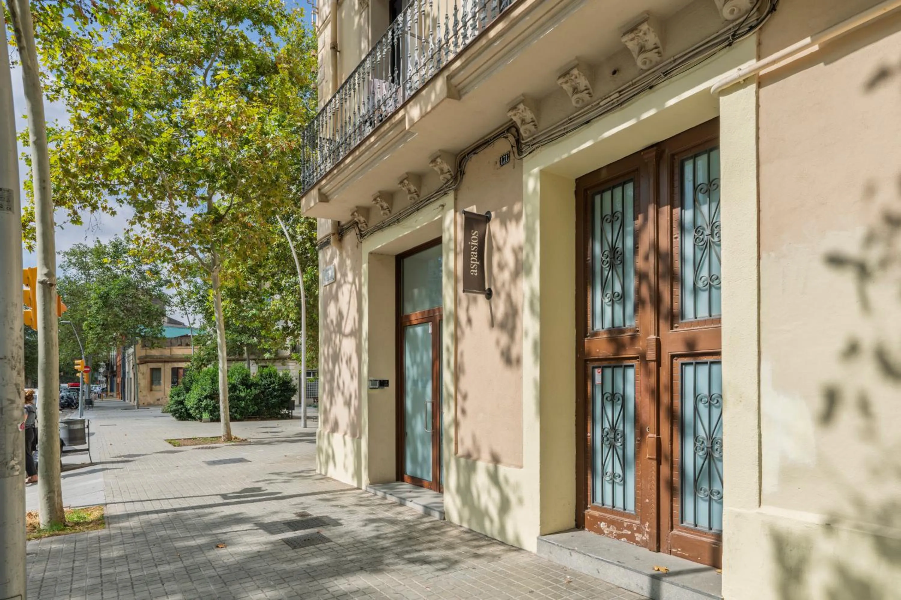 Facade/entrance in Aspasios Poble Nou Apartments