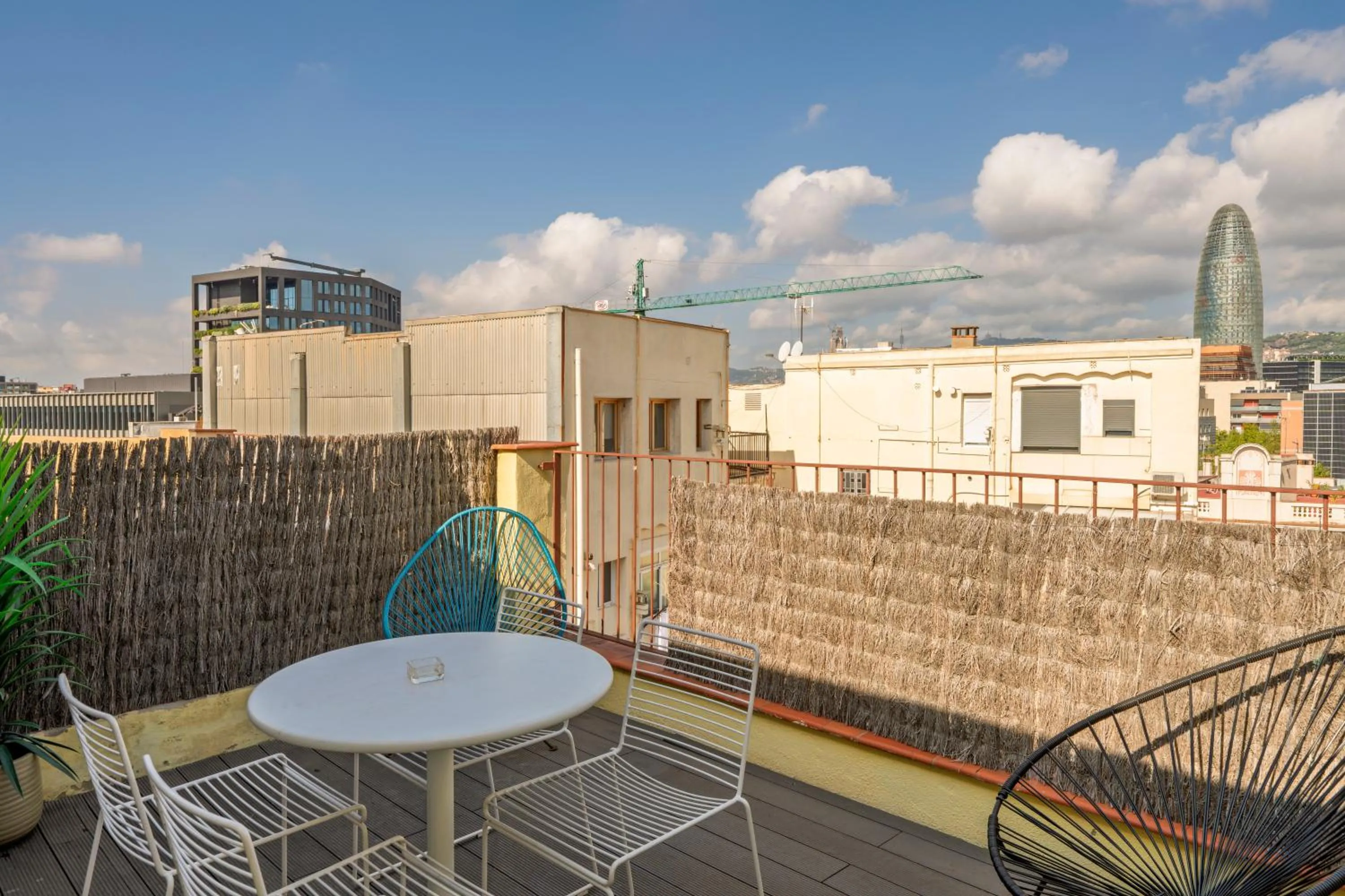 Balcony/Terrace in Aspasios Poble Nou Apartments