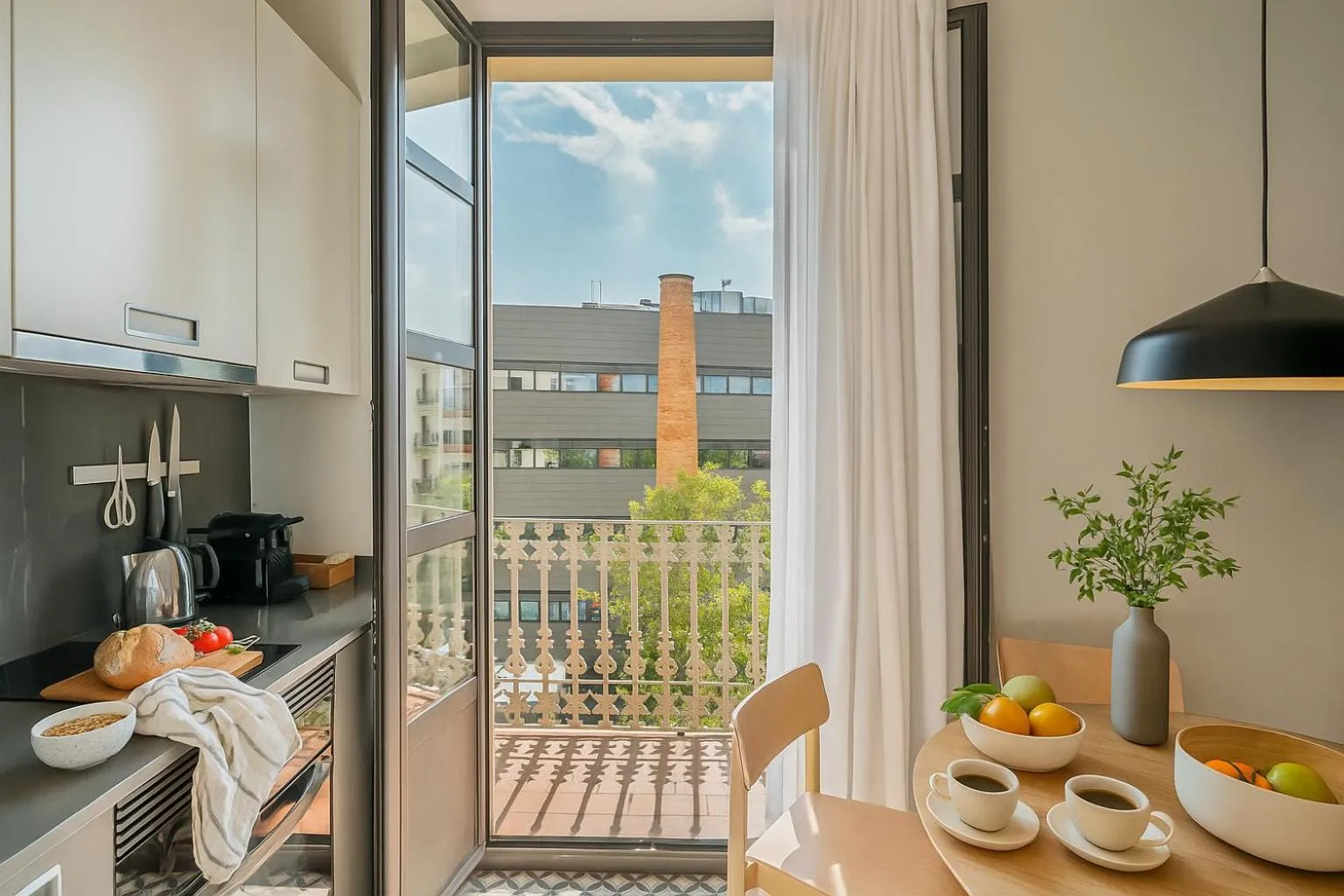 Balcony/Terrace in Aspasios Poble Nou Apartments