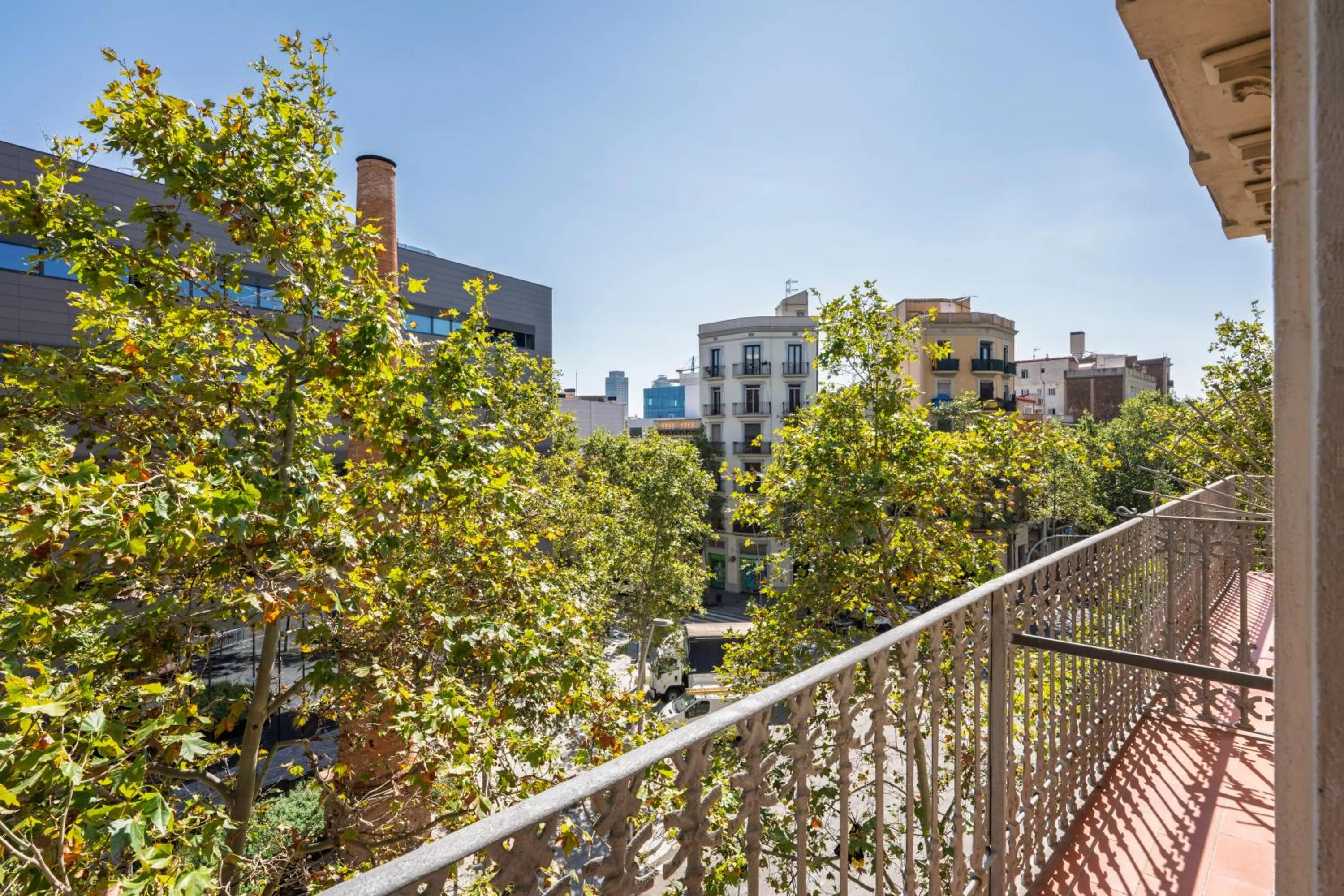 Balcony/Terrace in Aspasios Poble Nou Apartments