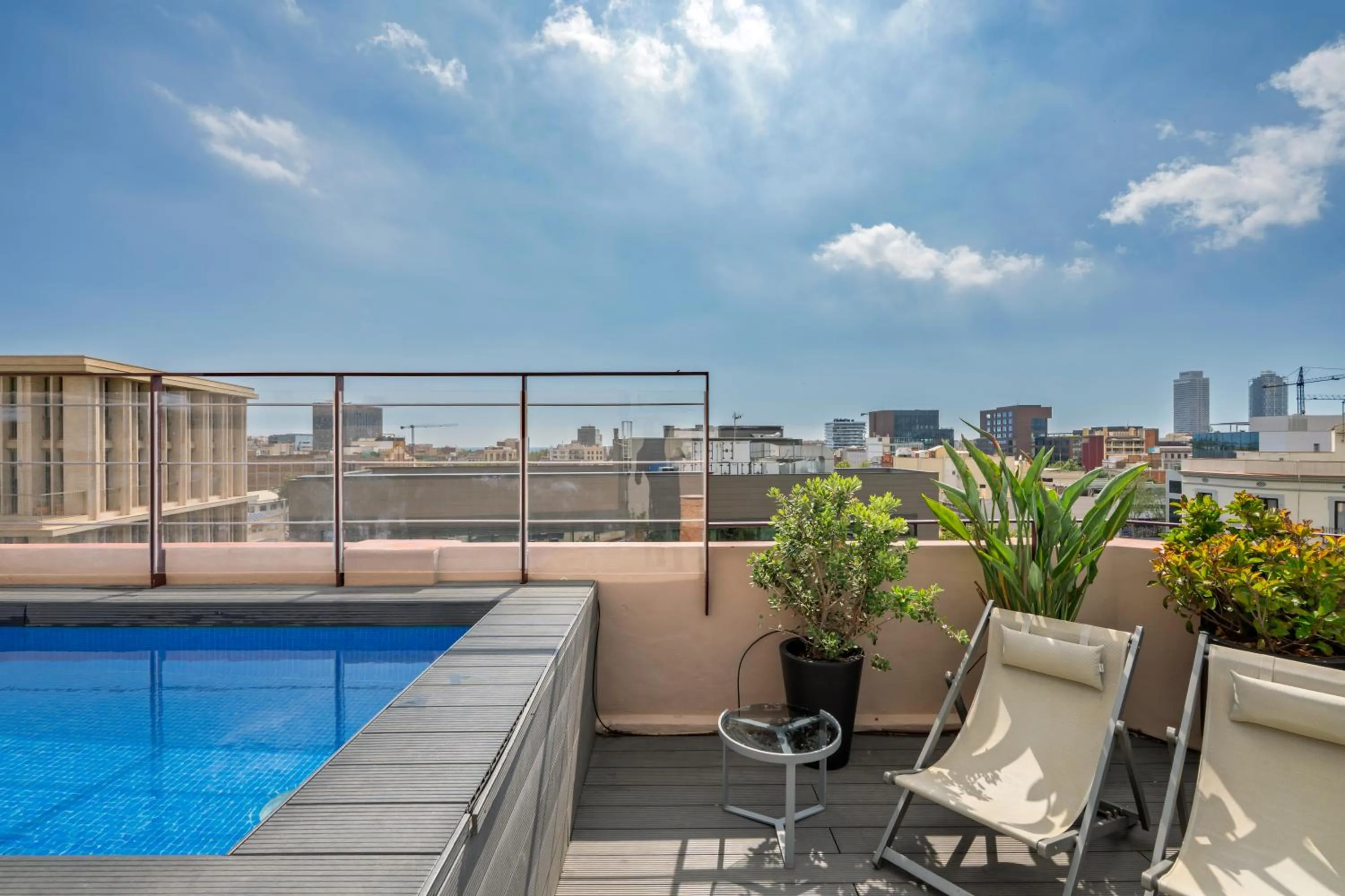 Balcony/Terrace in Aspasios Poble Nou Apartments
