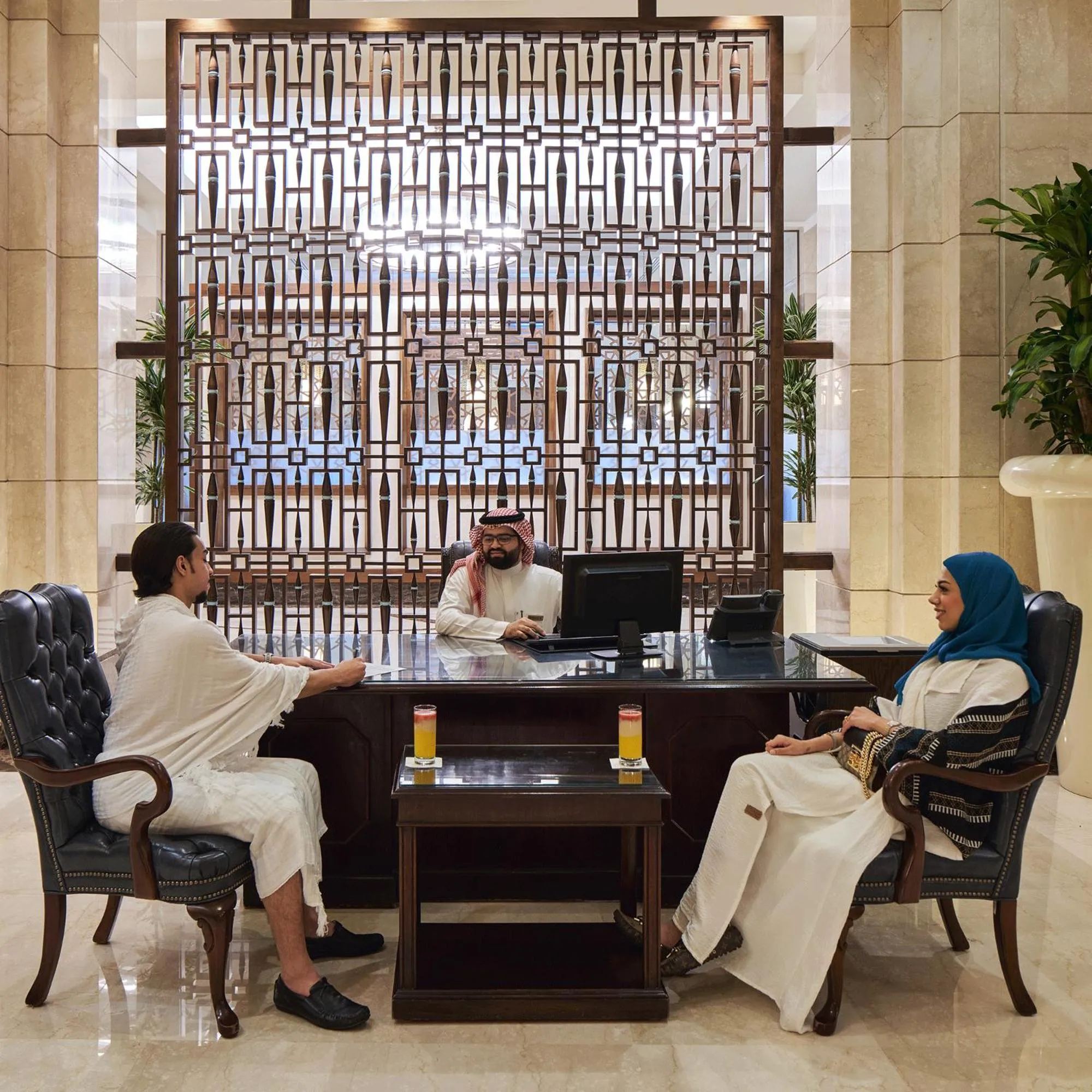 Lobby or reception in Makkah Clock Royal Tower, A Fairmont Hotel