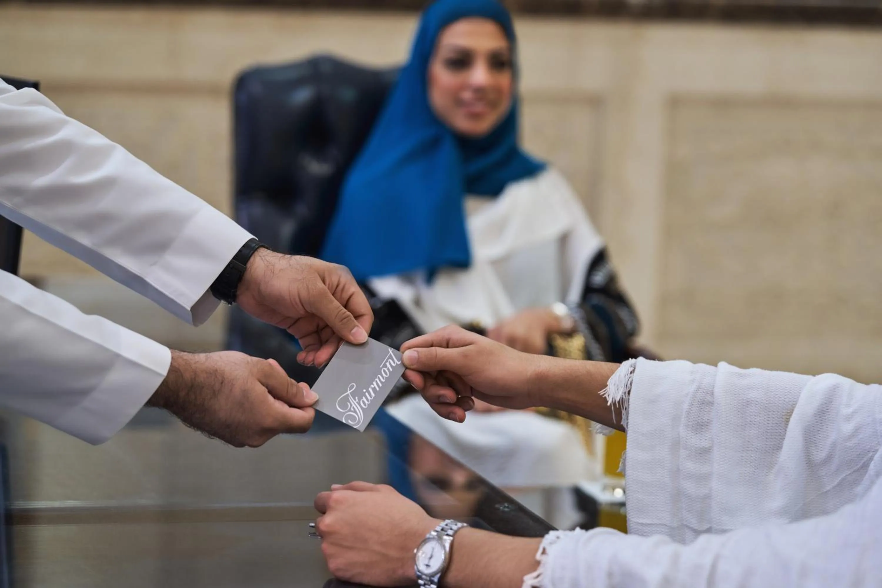Lobby or reception in Makkah Clock Royal Tower, A Fairmont Hotel