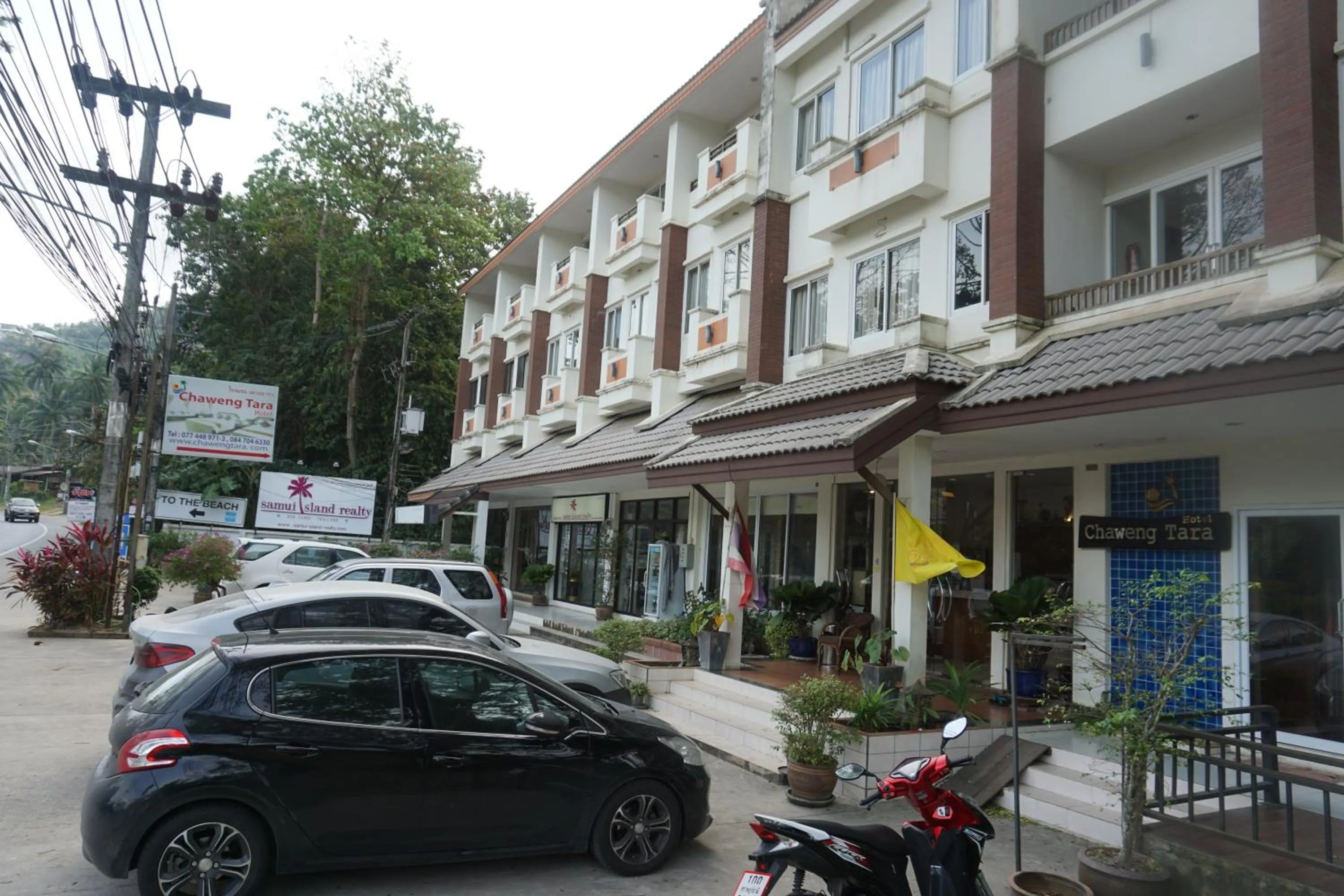 Property building in Chaweng Tara Hotel