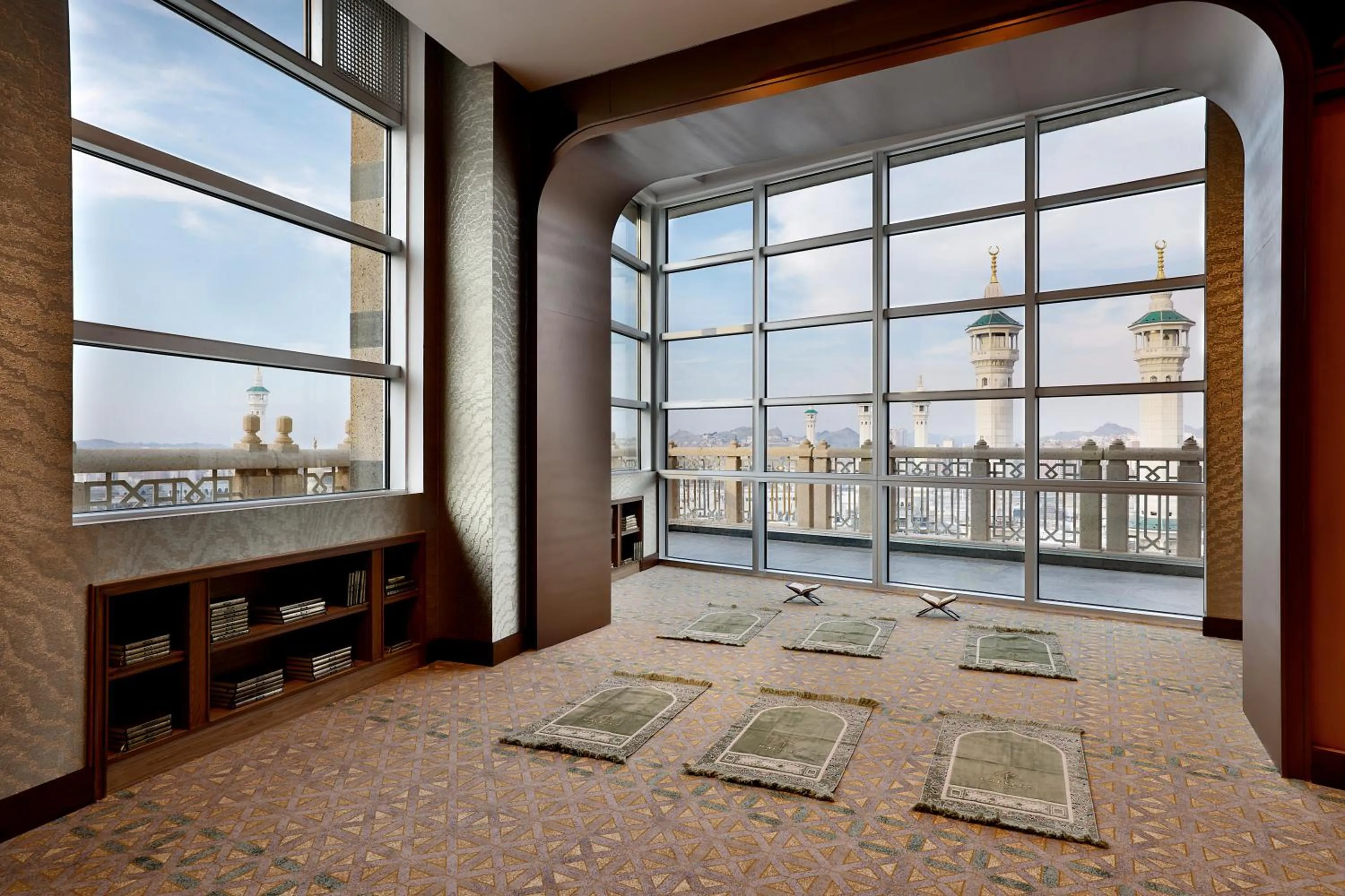 Seating area in Raffles Makkah Palace