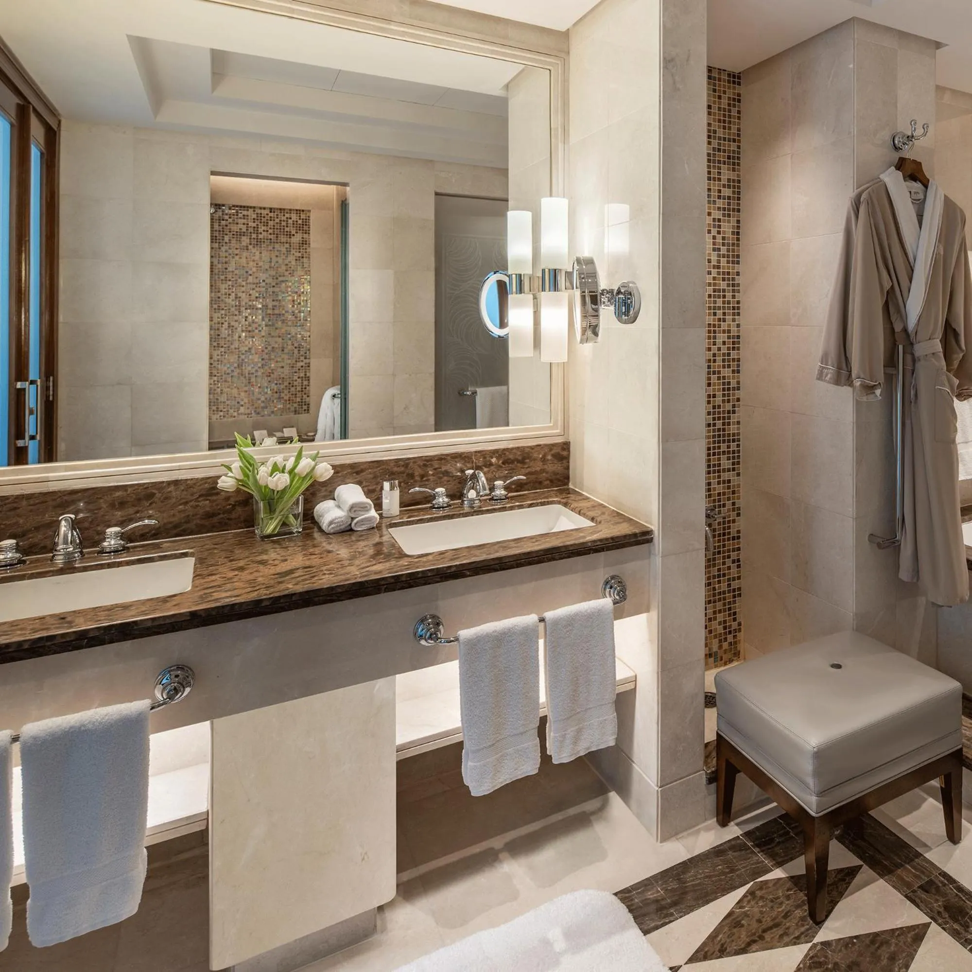 Bathroom in Raffles Makkah Palace