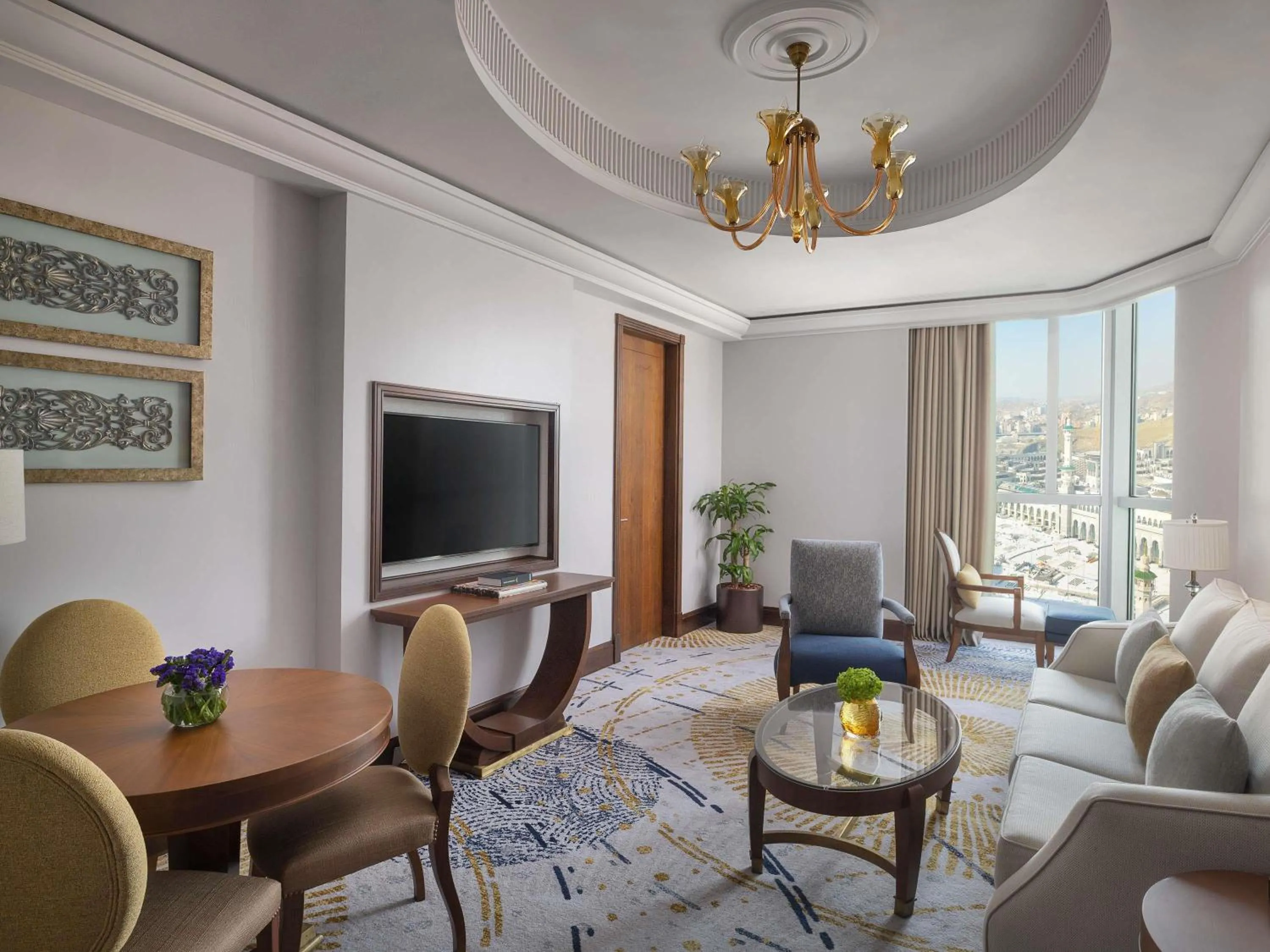 Bedroom in Raffles Makkah Palace