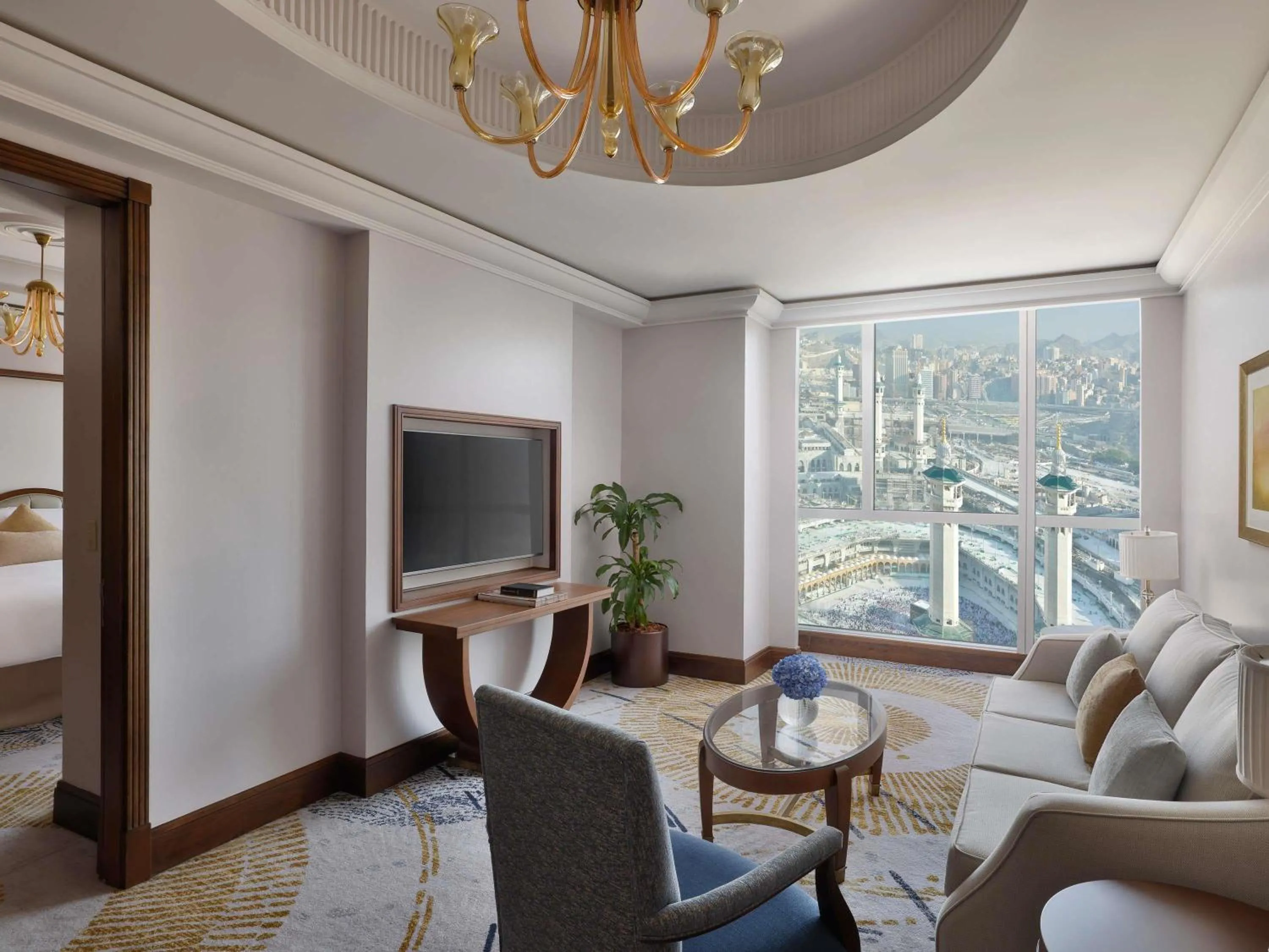 Bedroom in Raffles Makkah Palace