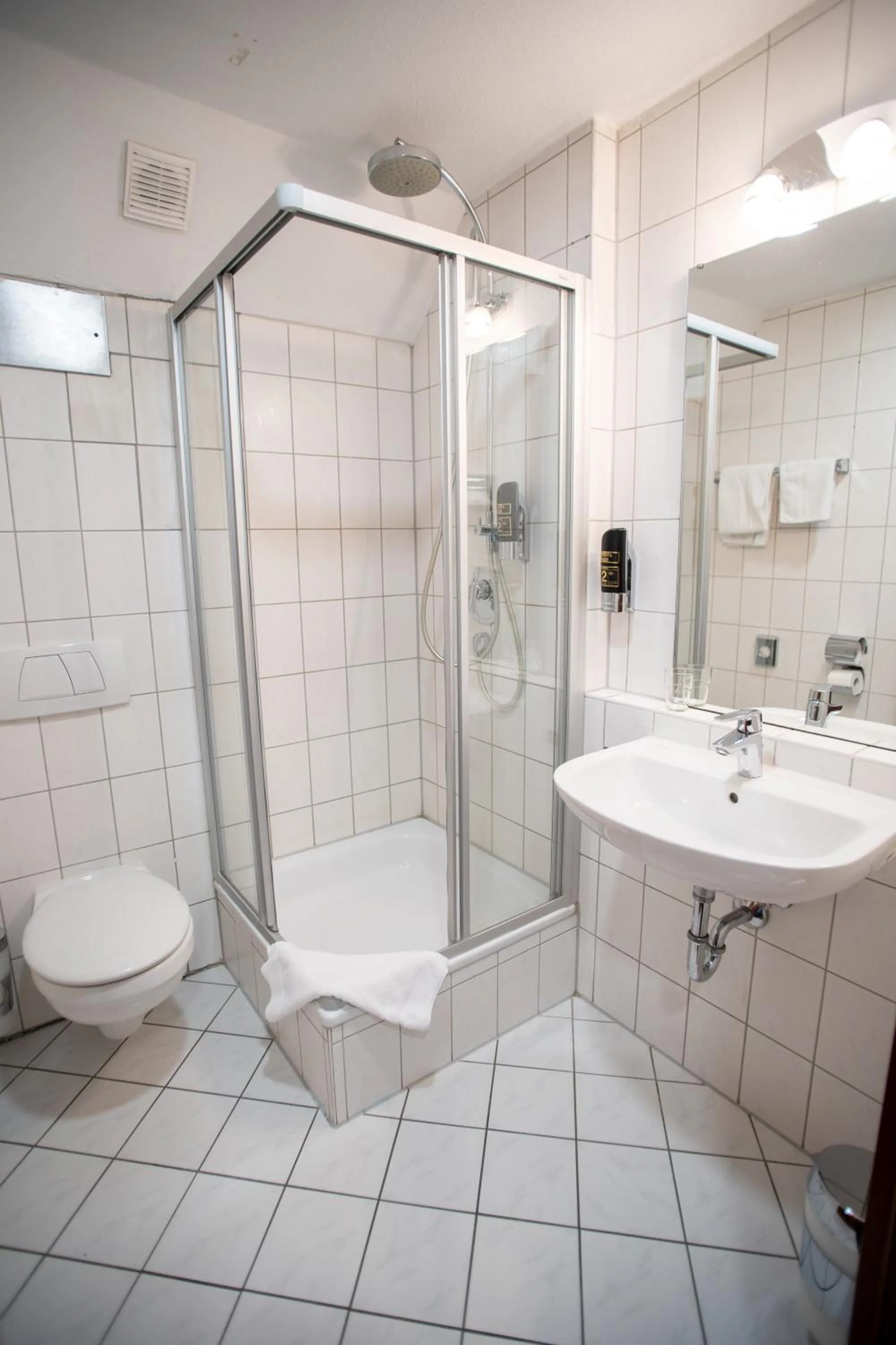 Toilet in Hotel am Schillerplatz