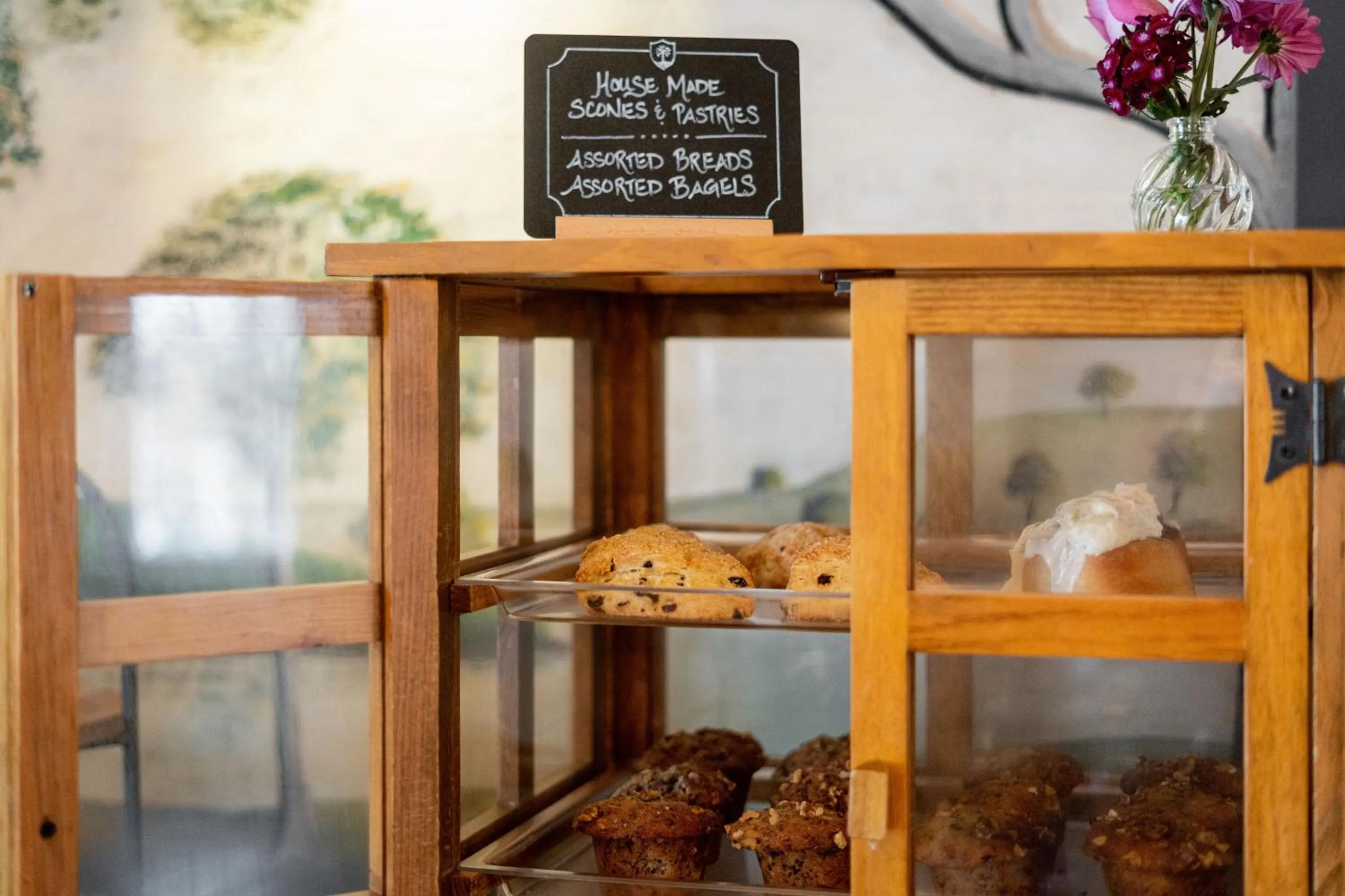Continental breakfast in The Groton Inn
