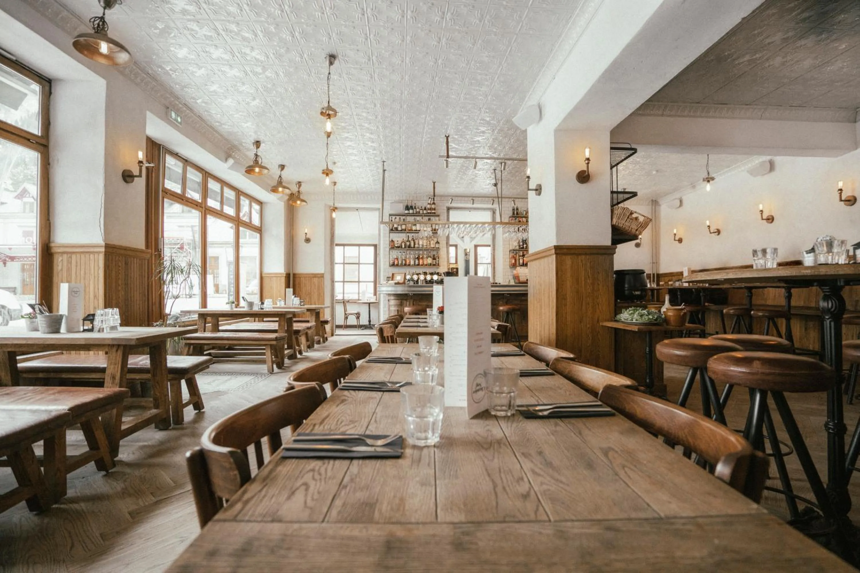 Restaurant/places to eat in Langley Hotel Gustavia