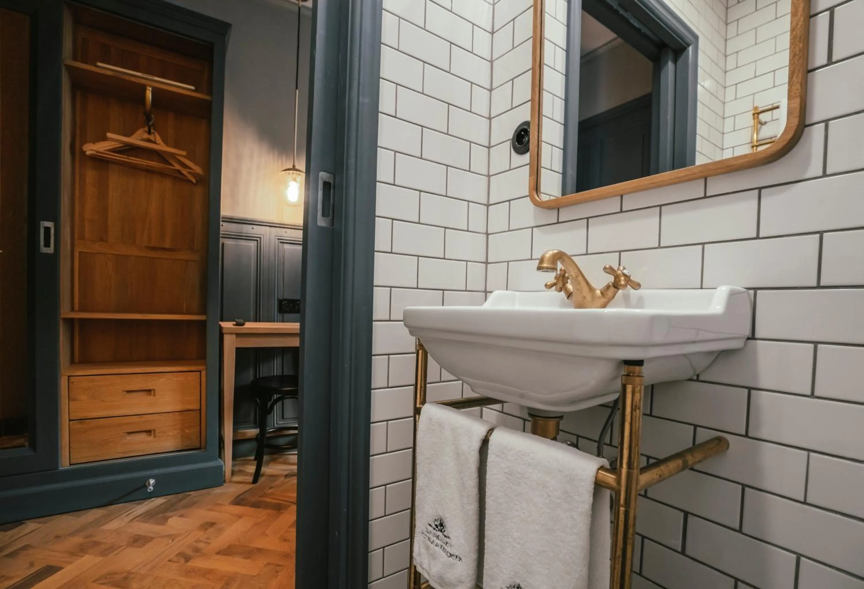 Bathroom in Langley Hotel Gustavia