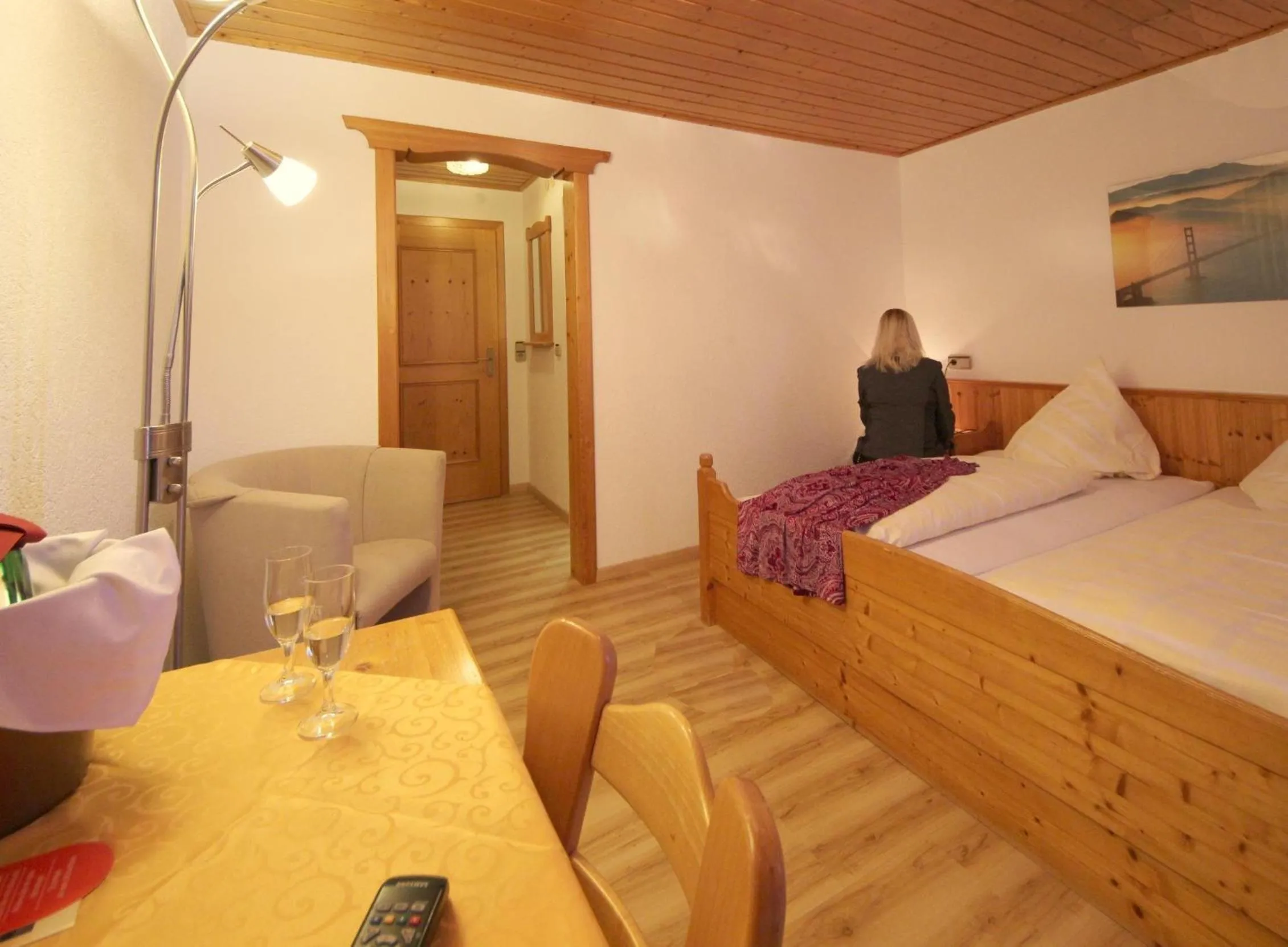 Photo of the whole room, Bed in Hotel Krone Stühlingen - Das Tor zum Südschwarzwald