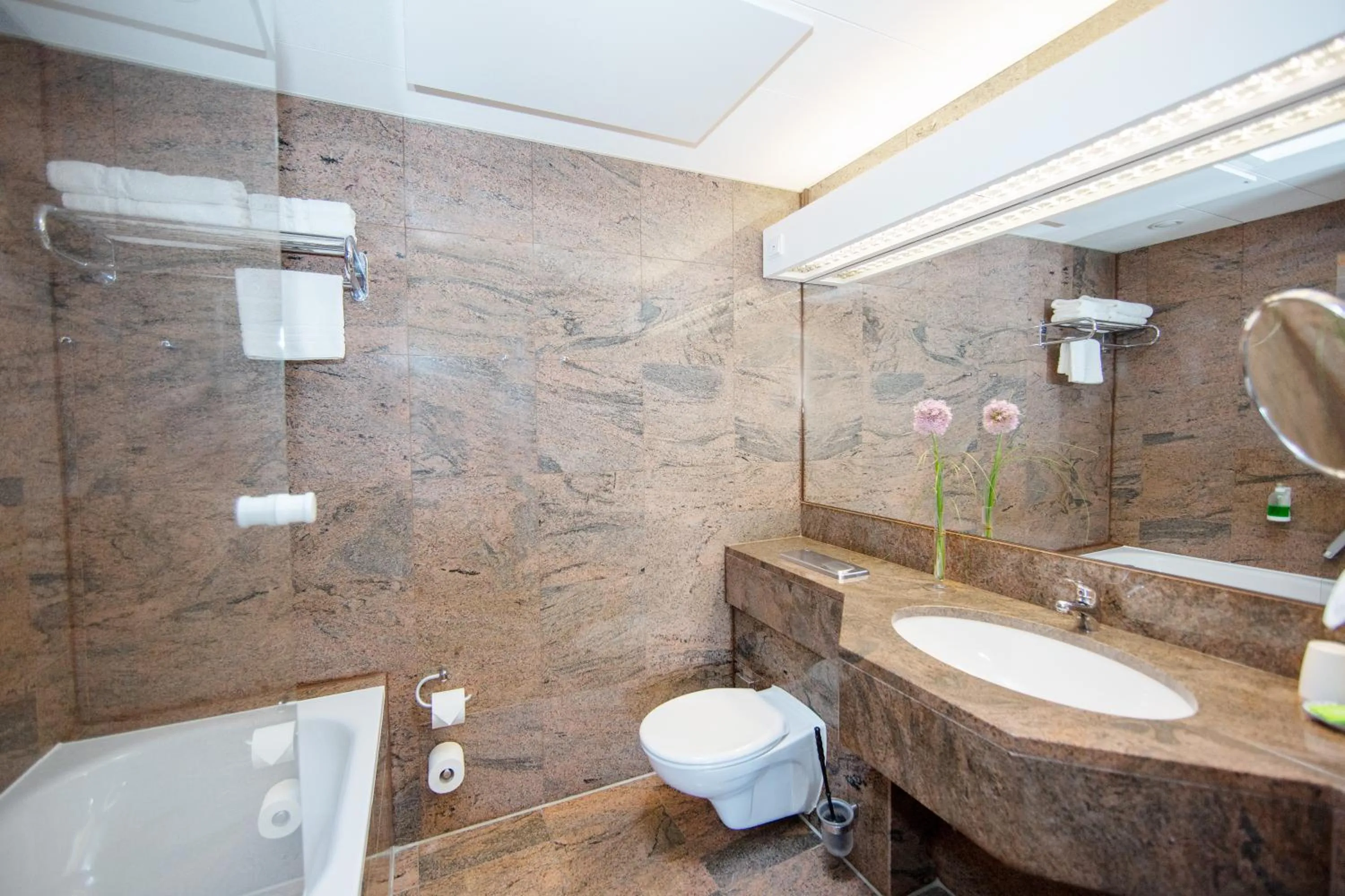 Bathroom in Hotel Seelust