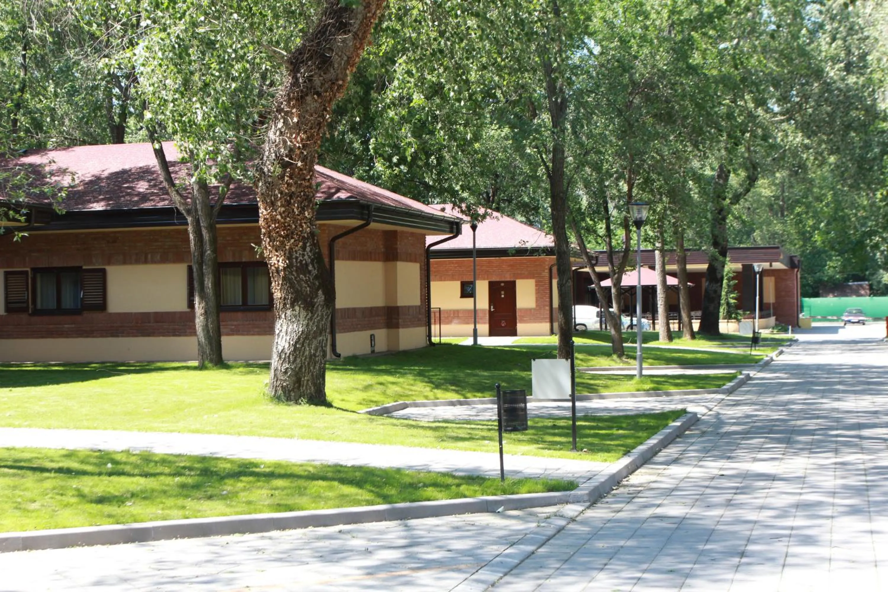 Garden view in Tourist Resort Ribarsko Ostrvo