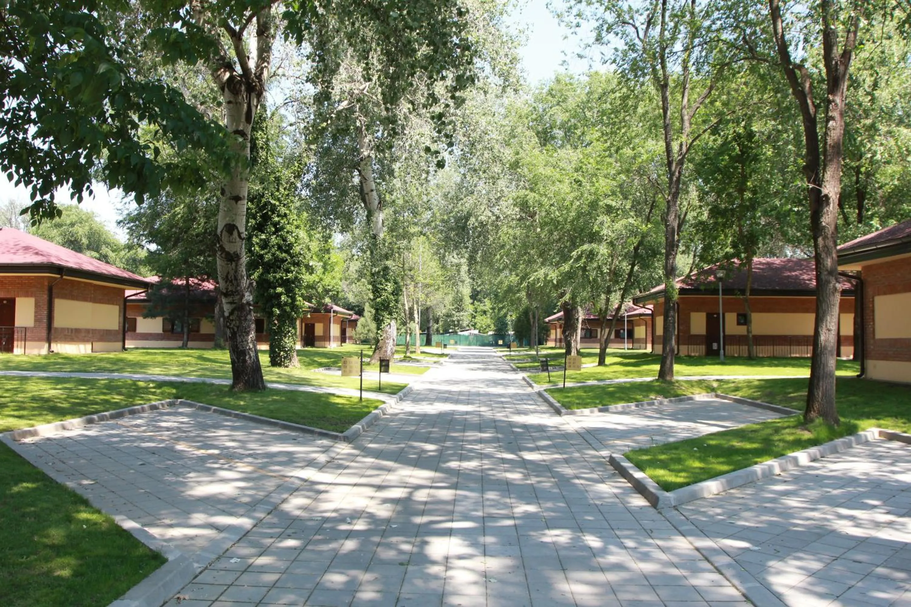 Garden in Tourist Resort Ribarsko Ostrvo