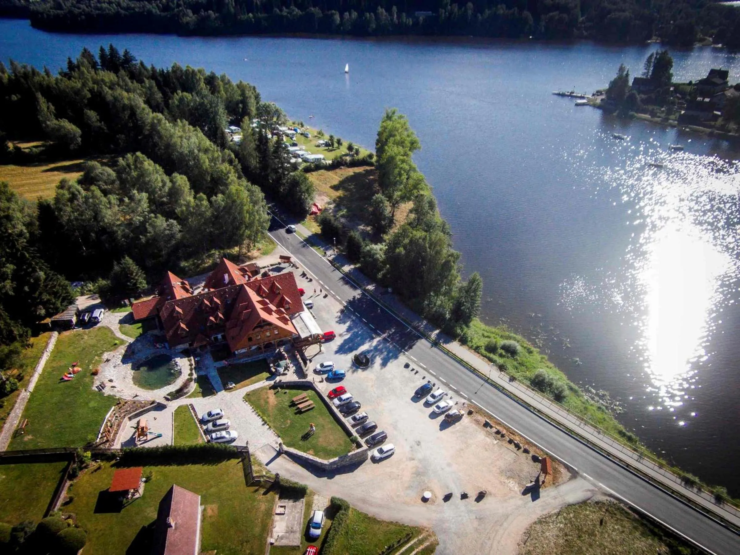 Bird's eye view in Hotel Leyla