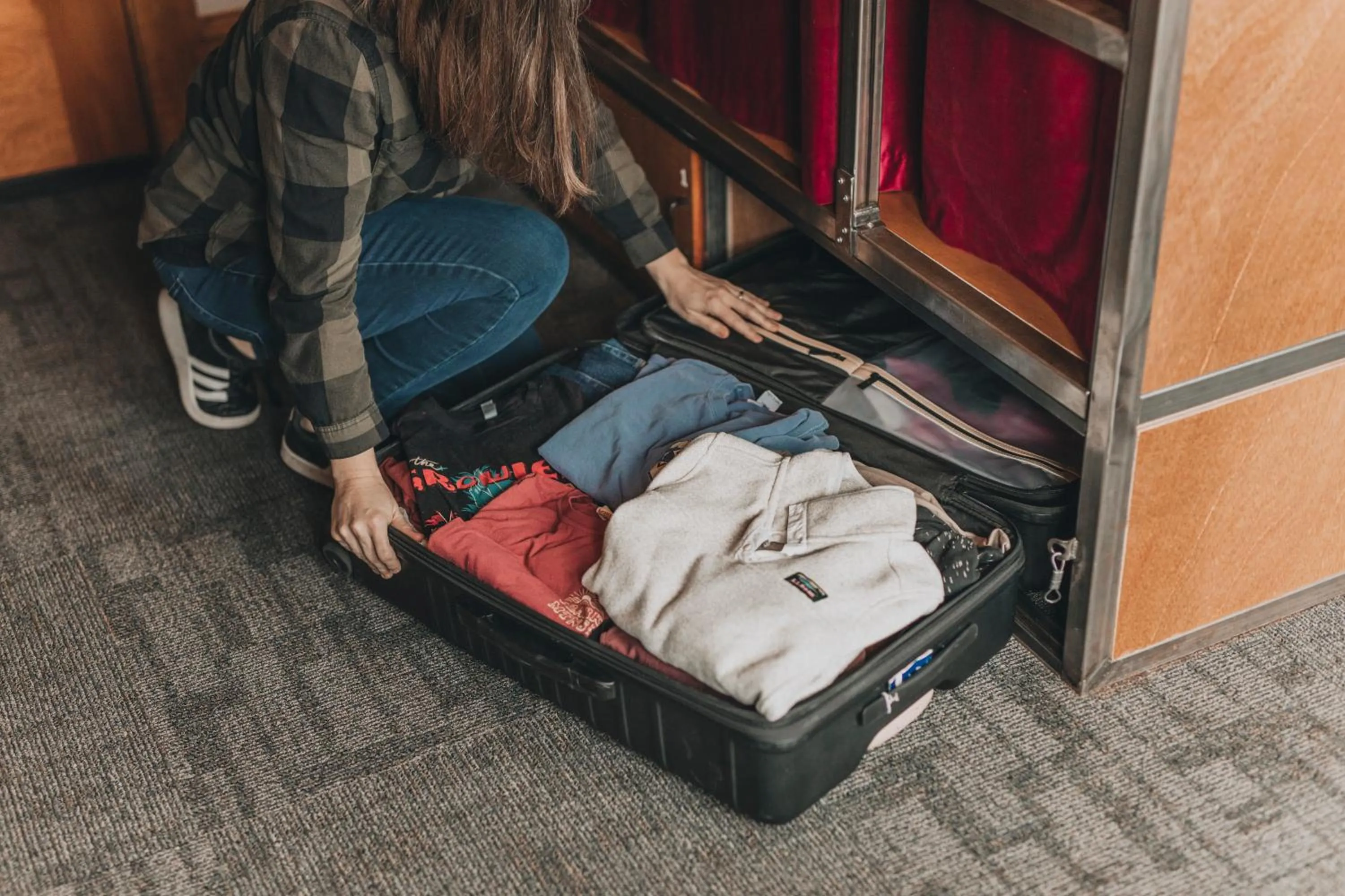 bunk bed in Ember Hostel