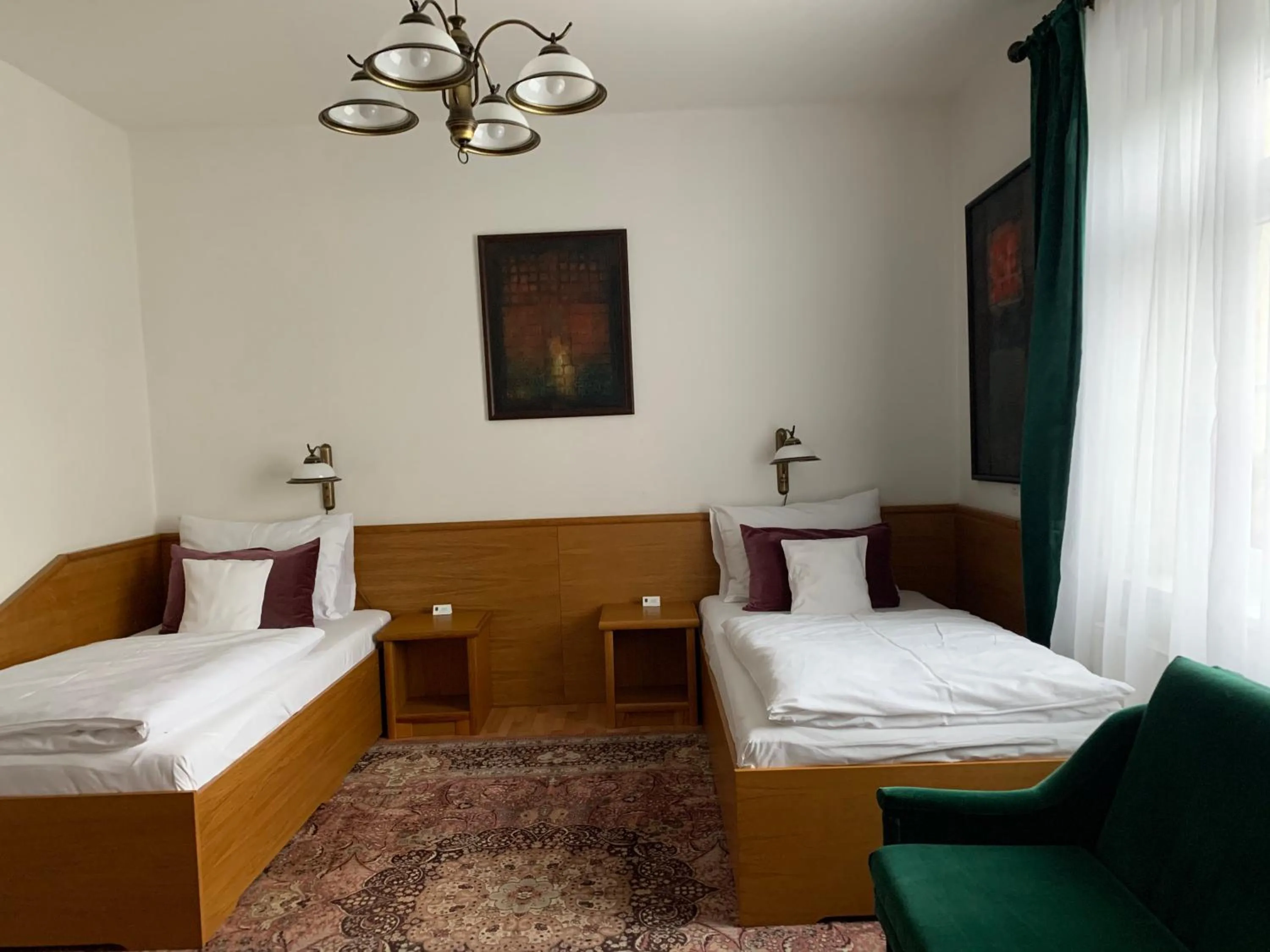 Bedroom, Bed in Antik Hotel Sofia