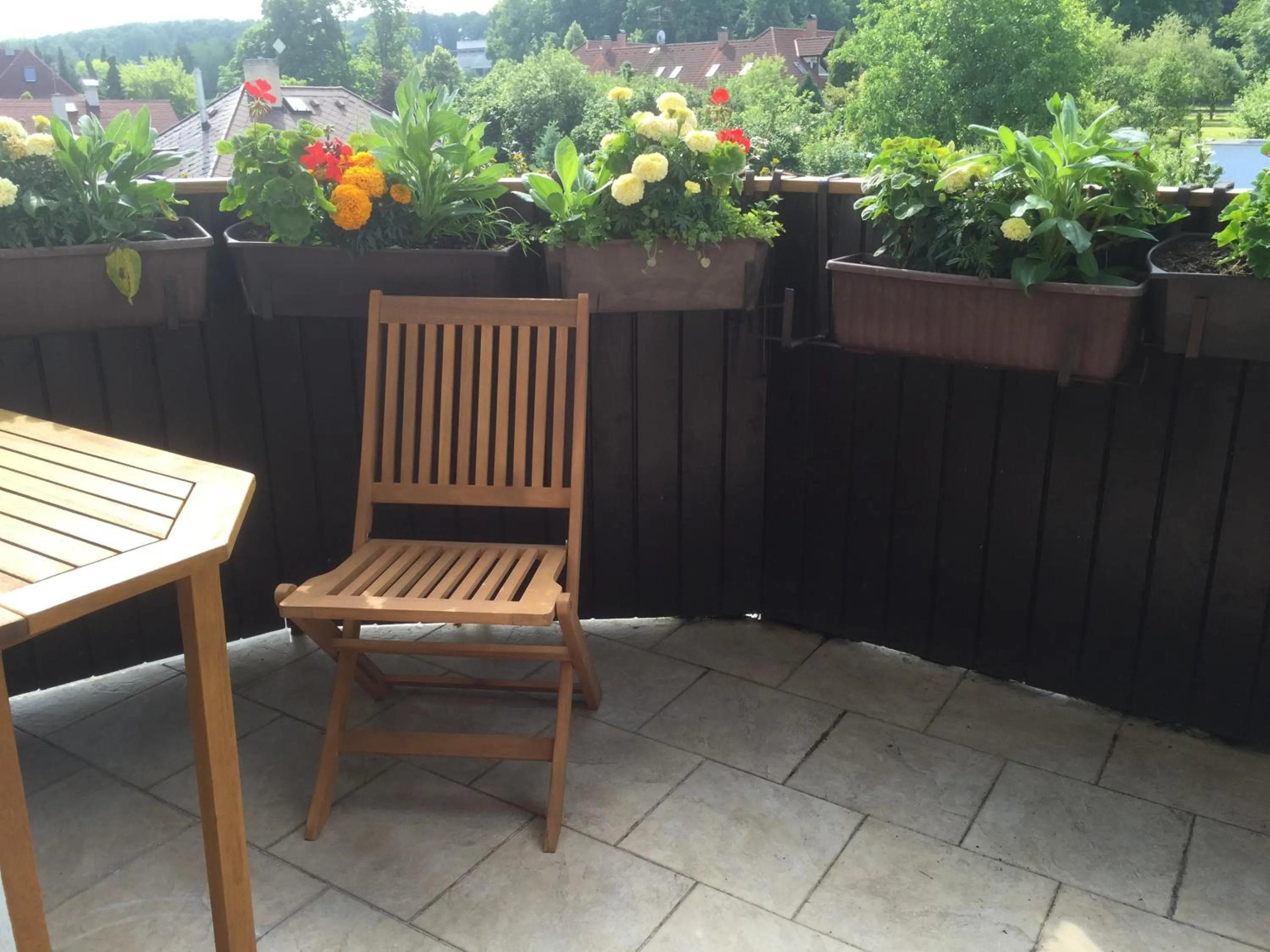 Balcony/Terrace in Antik Hotel Sofia