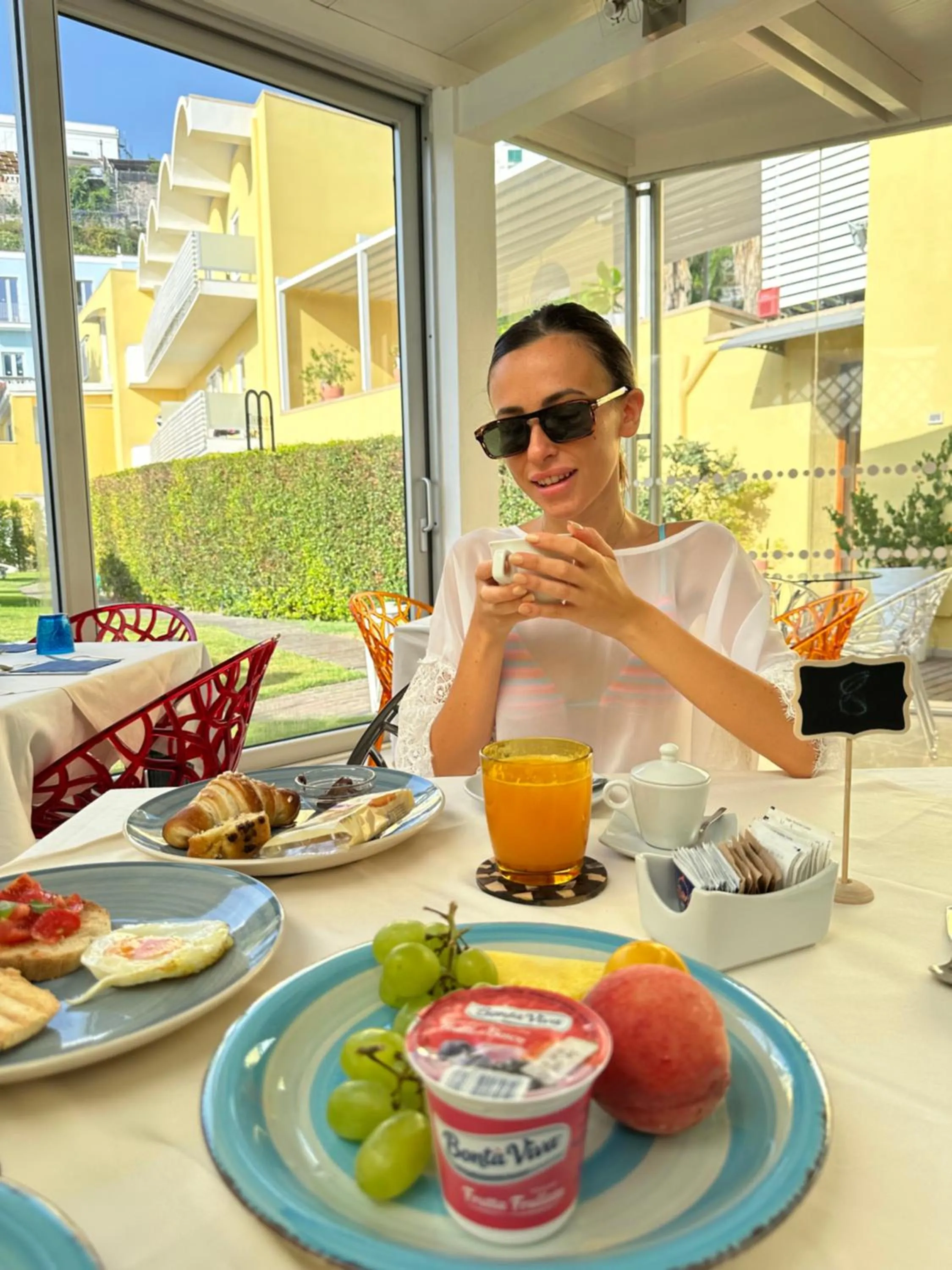 Buffet breakfast in Marina 10 Design Hotel & SPA