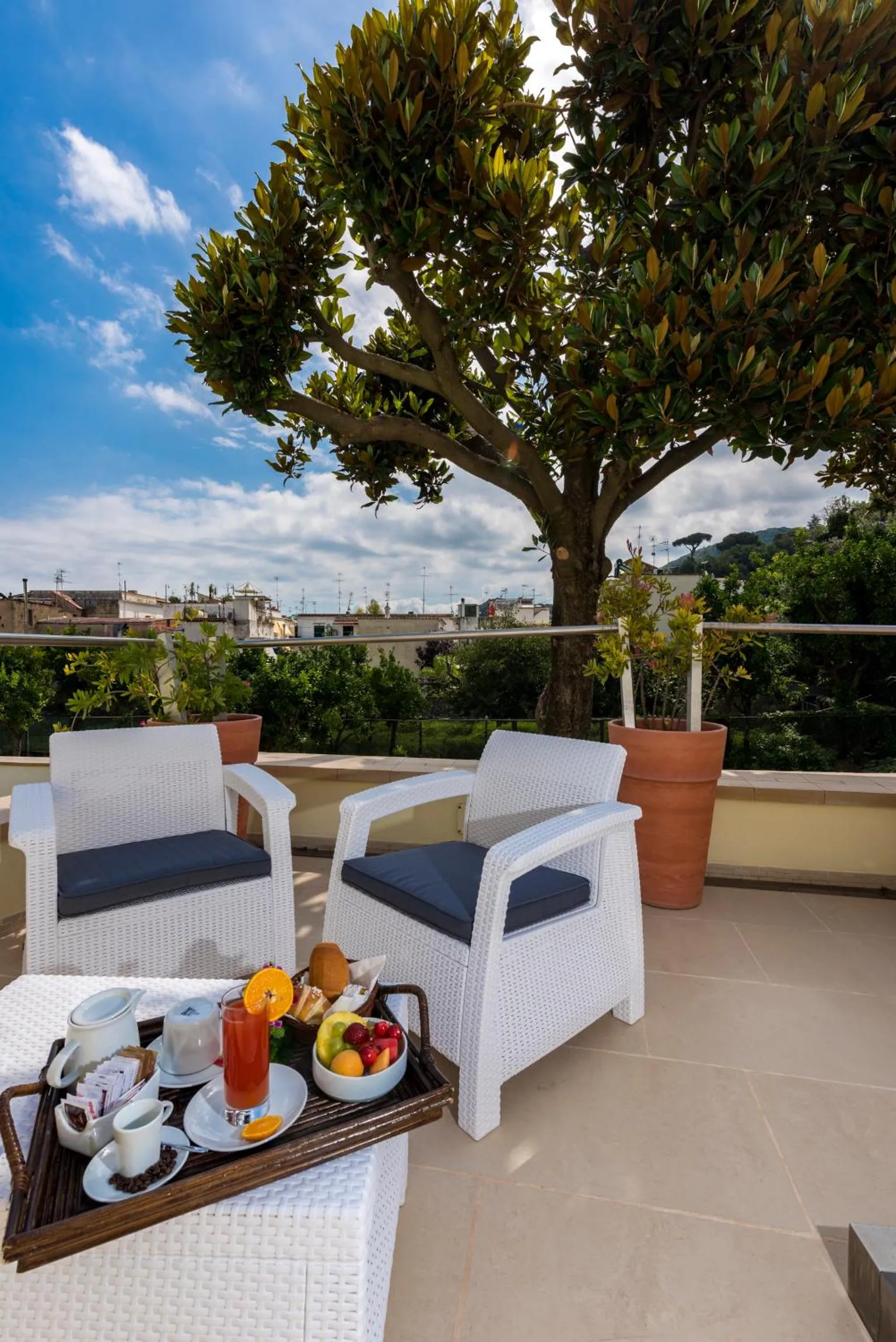 Balcony/Terrace in Marina 10 Design Hotel & SPA