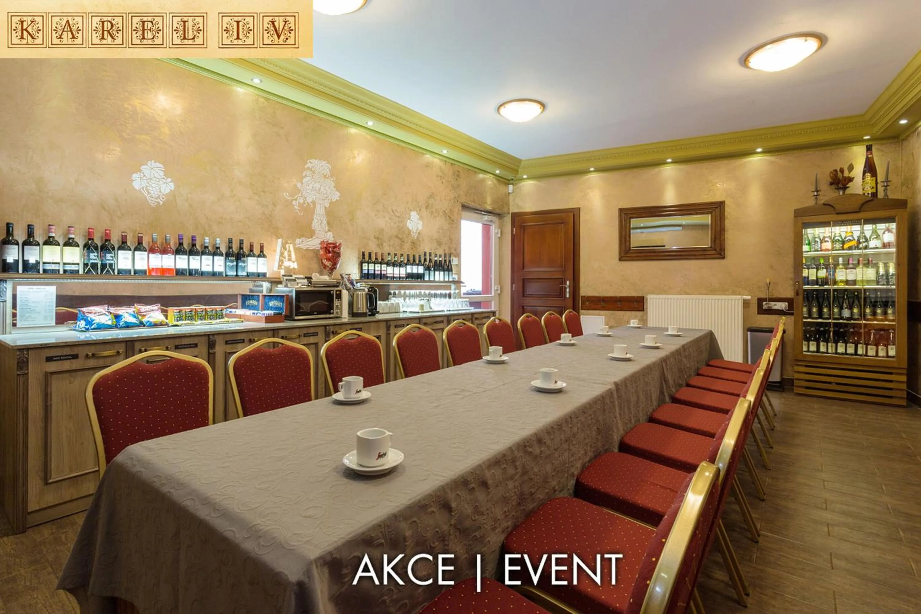 Restaurant/places to eat in Hotel Karlštejn & SPA