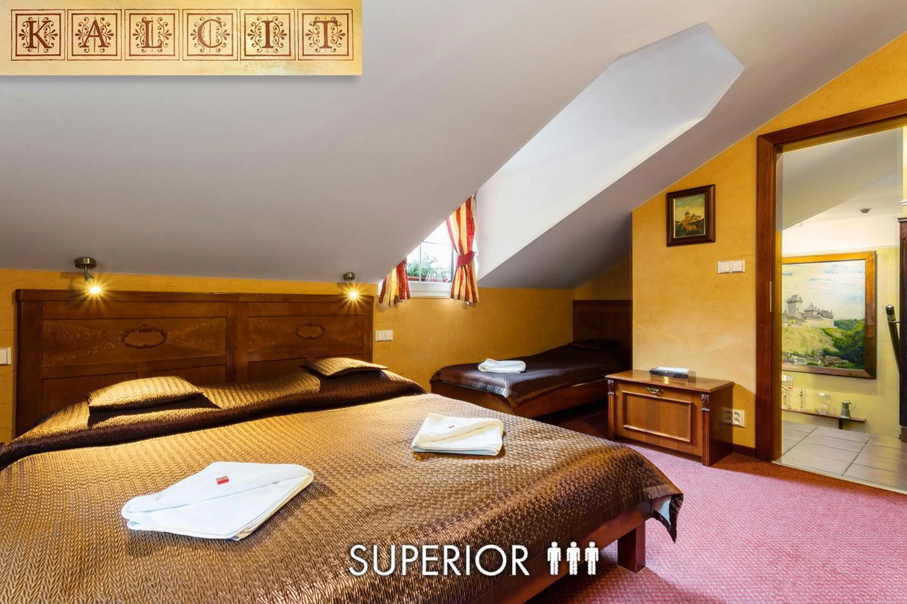 Property building, Bed in Hotel Karlštejn & SPA