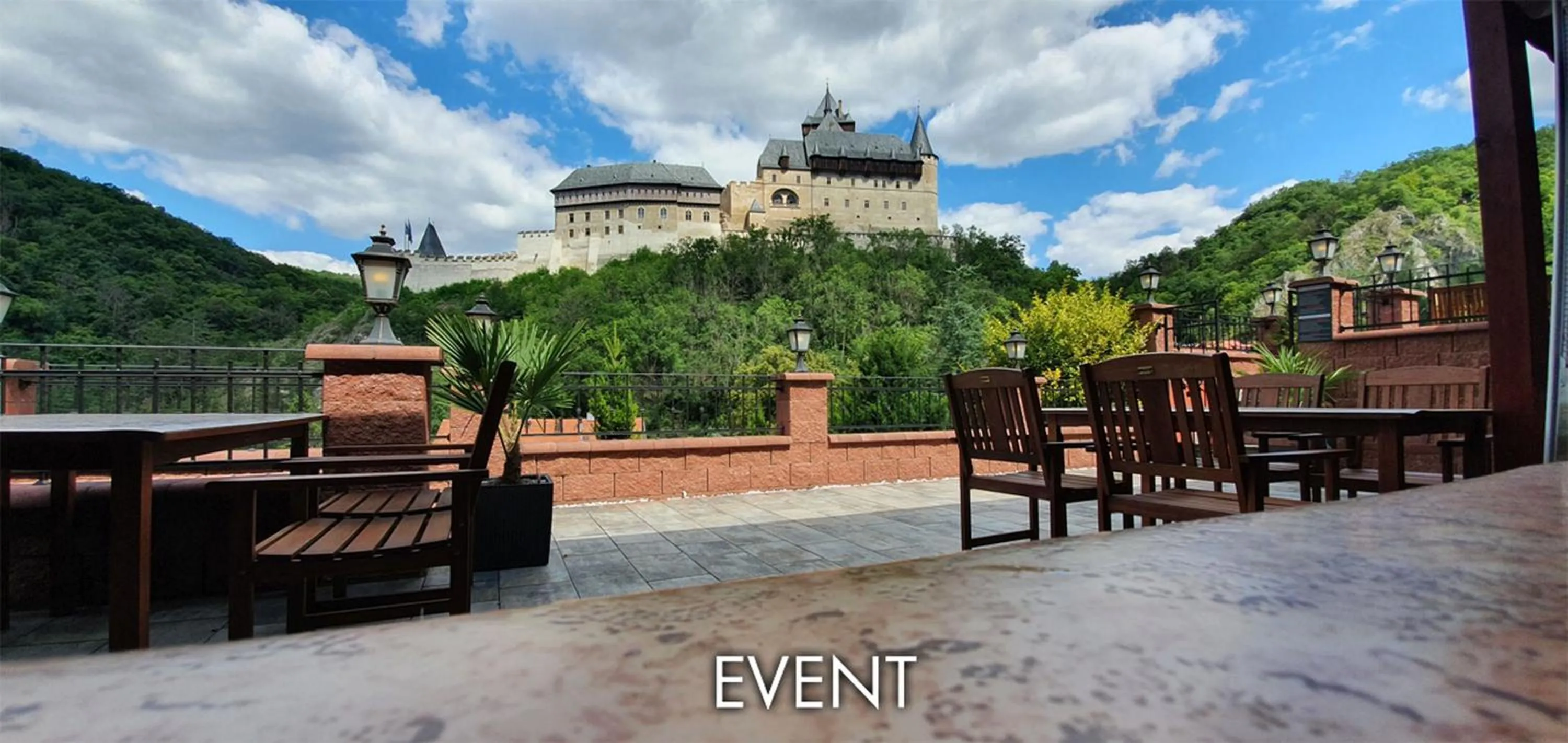 Swimming pool in Hotel Karlštejn & SPA
