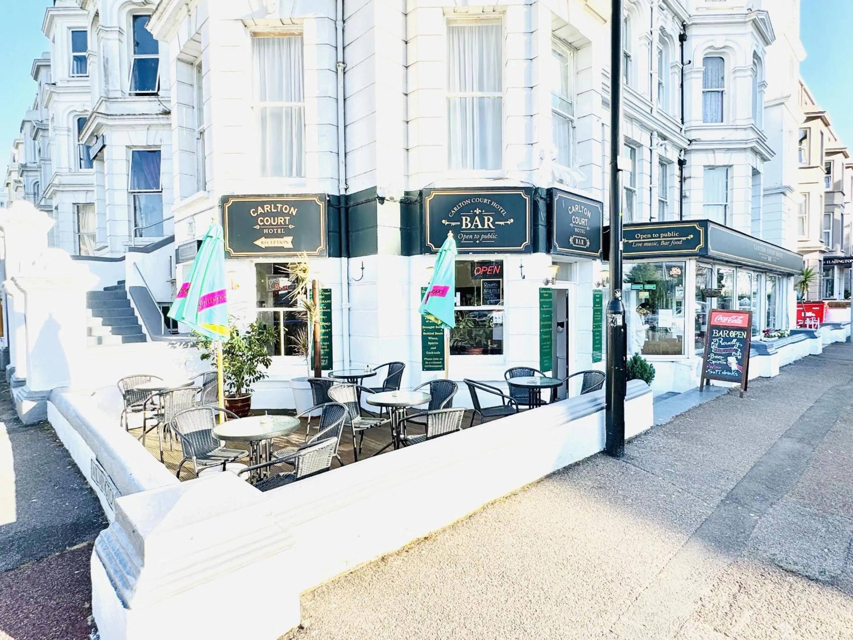 Property building in Carlton Court Hotel Eastbourne