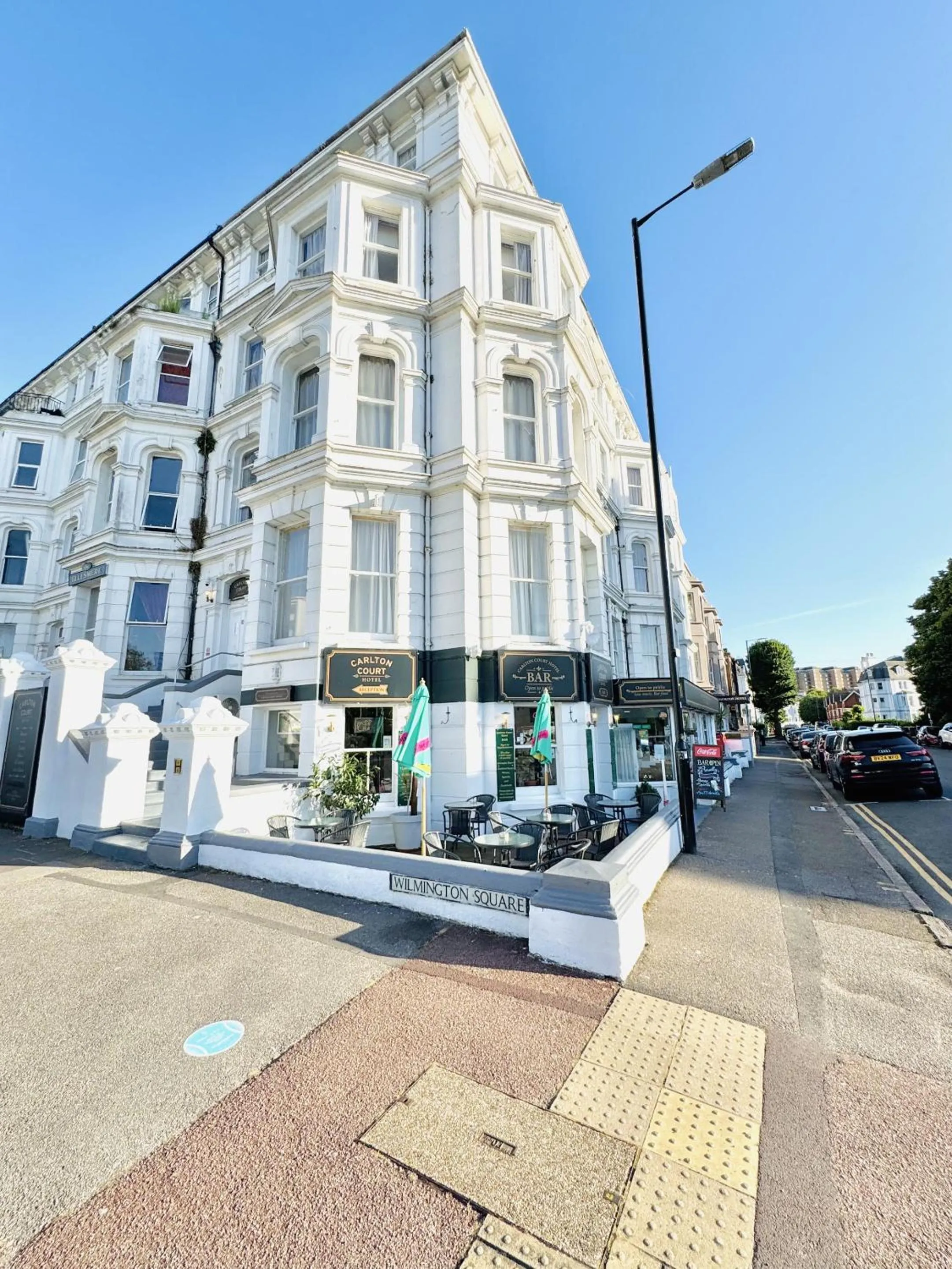 Property building in Carlton Court Hotel Eastbourne