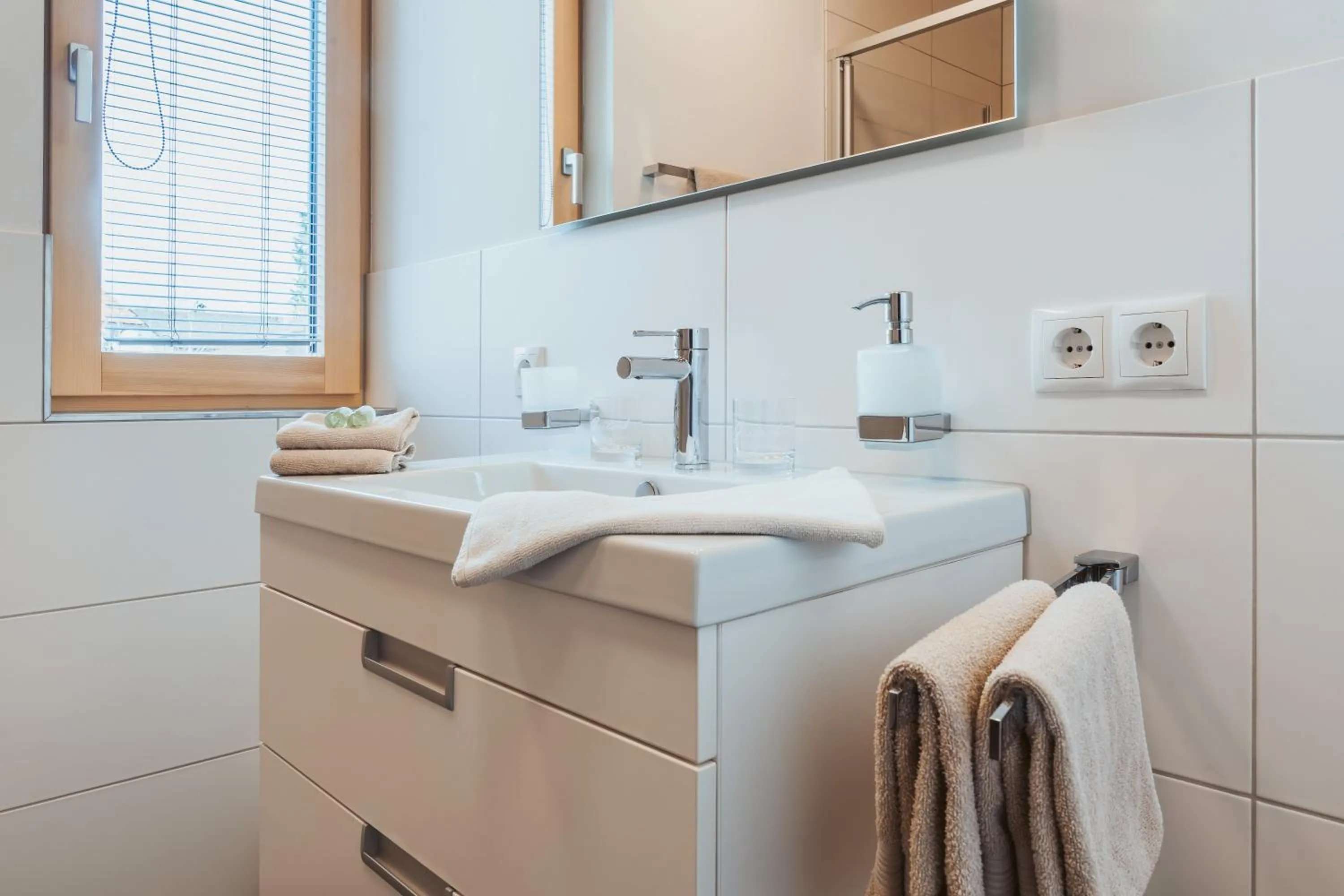 Bathroom in Gästehaus Gritsch