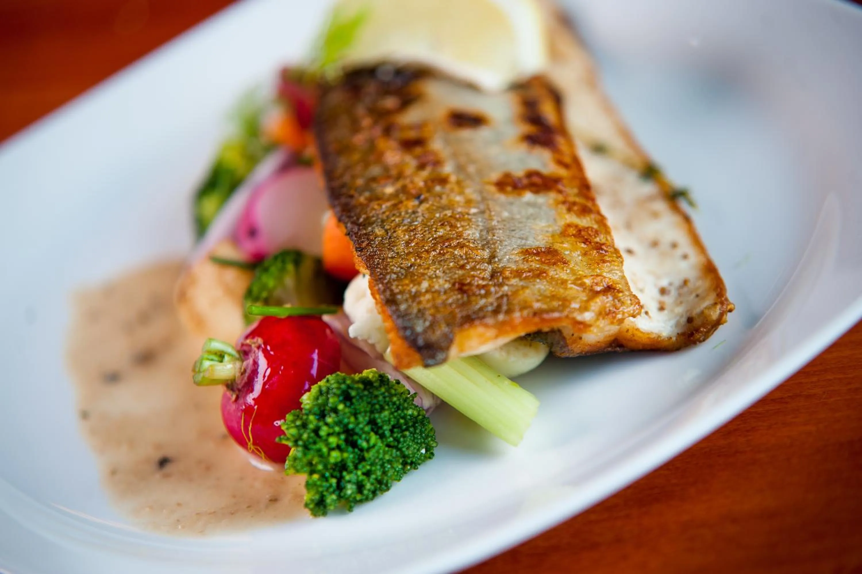 Food close-up in Hotel Ostrov