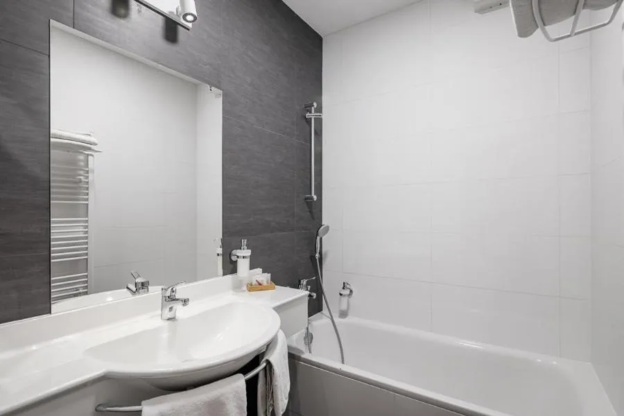 Bathroom in Hotel Ostrov