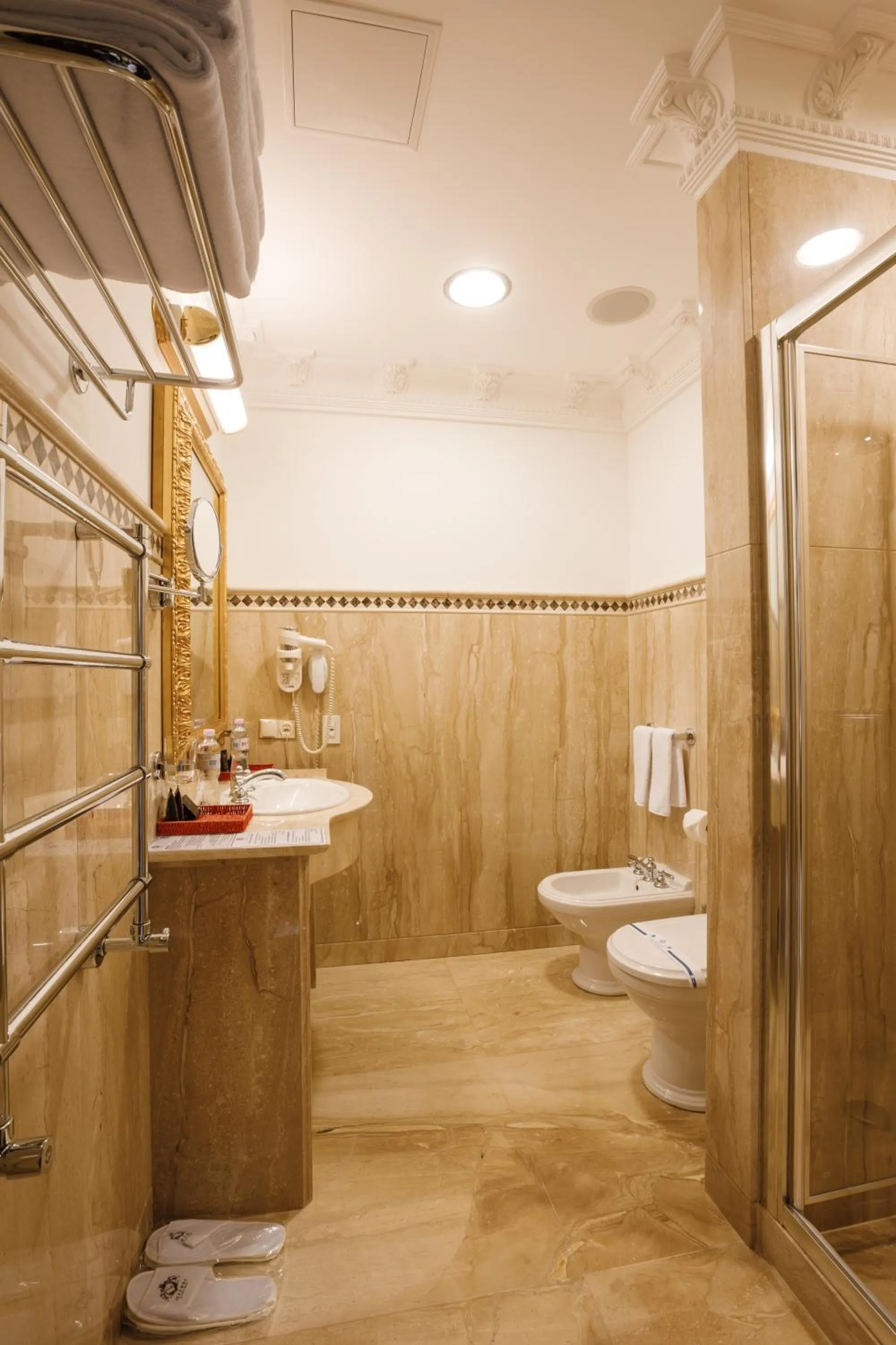 Shower in Axelhof Boutique Hotel