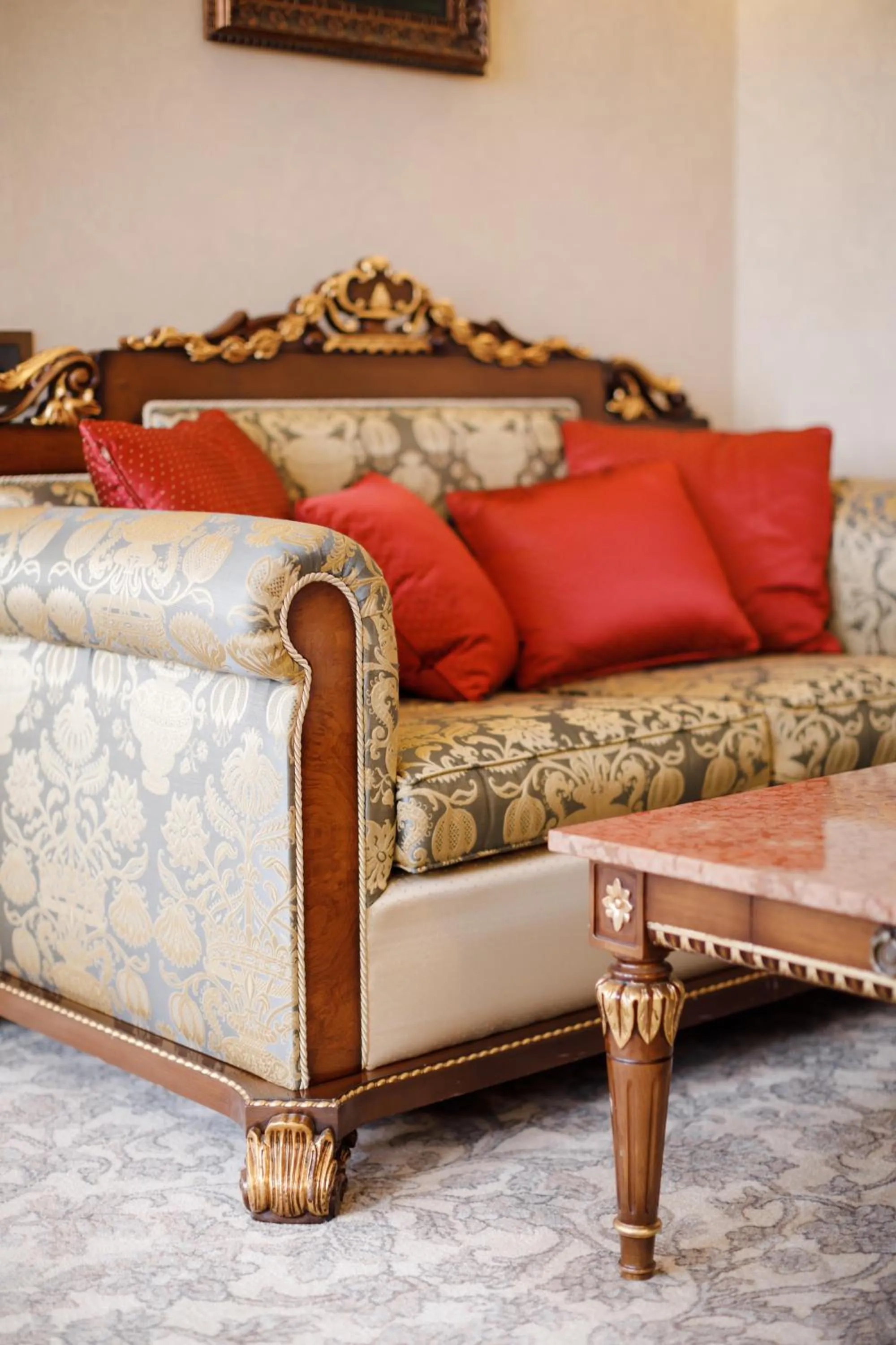 Living room in Axelhof Boutique Hotel