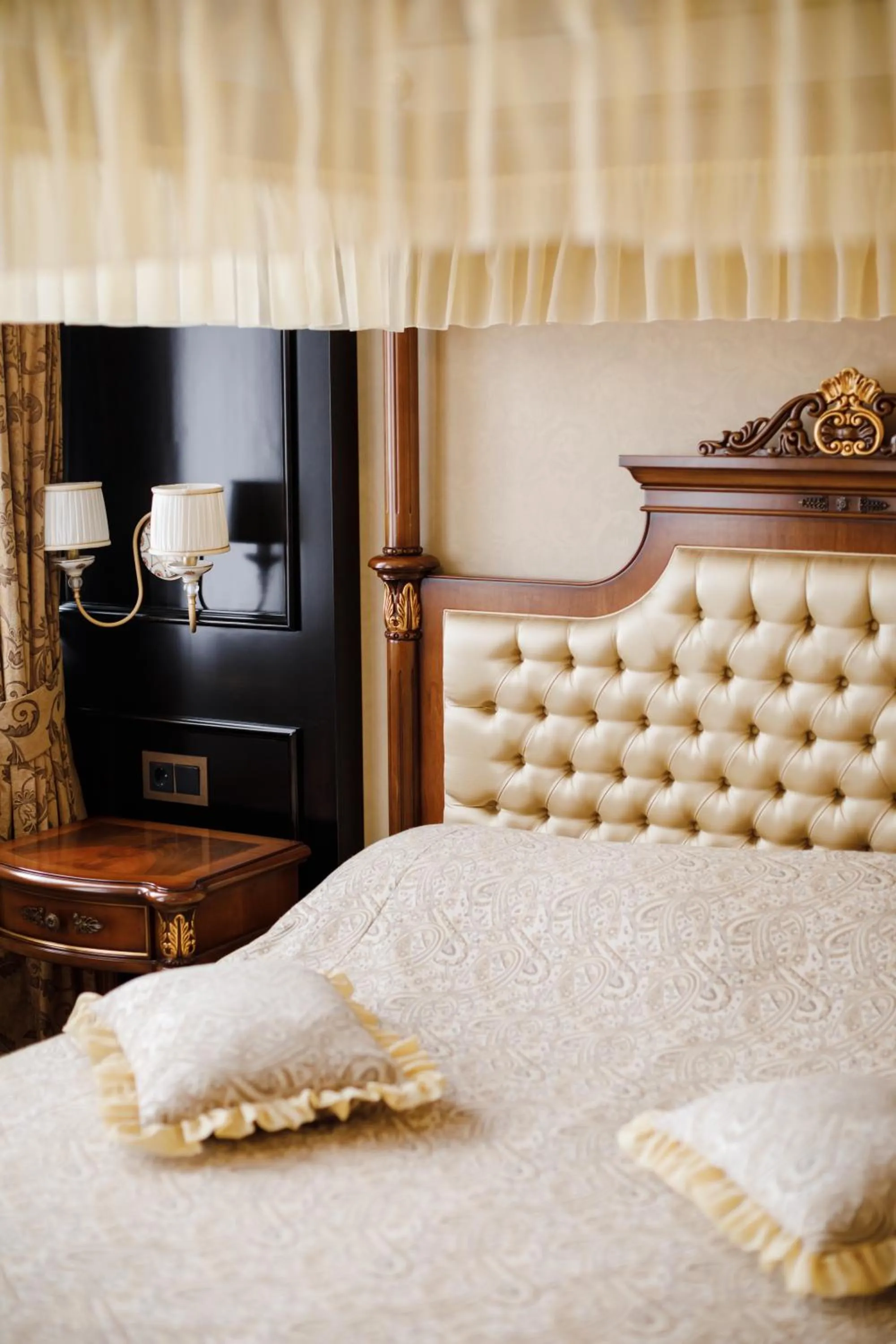 Bed in Axelhof Boutique Hotel