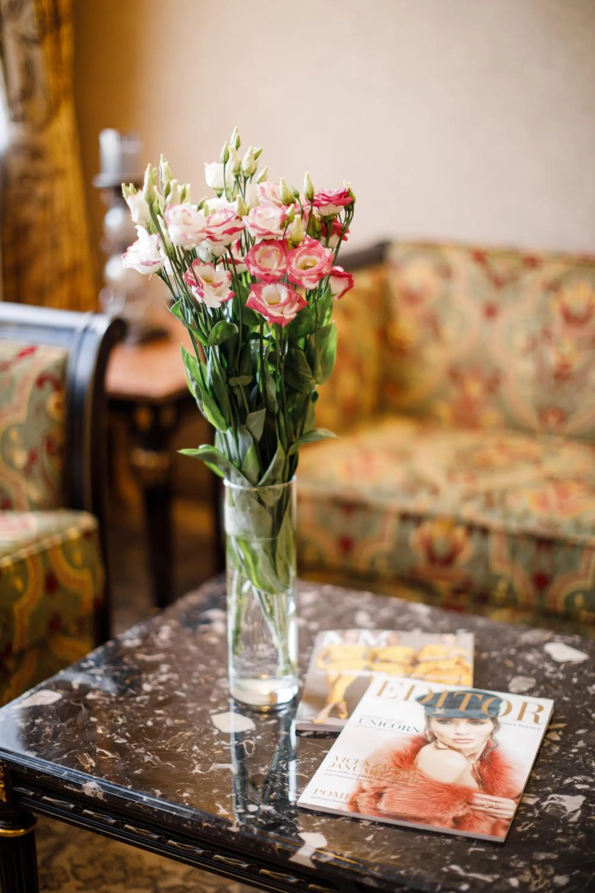 Seating area in Axelhof Boutique Hotel